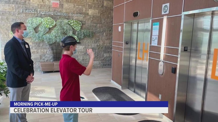 Zeeland student tours Spectrum elevators to celebrate 8th grade graduation
