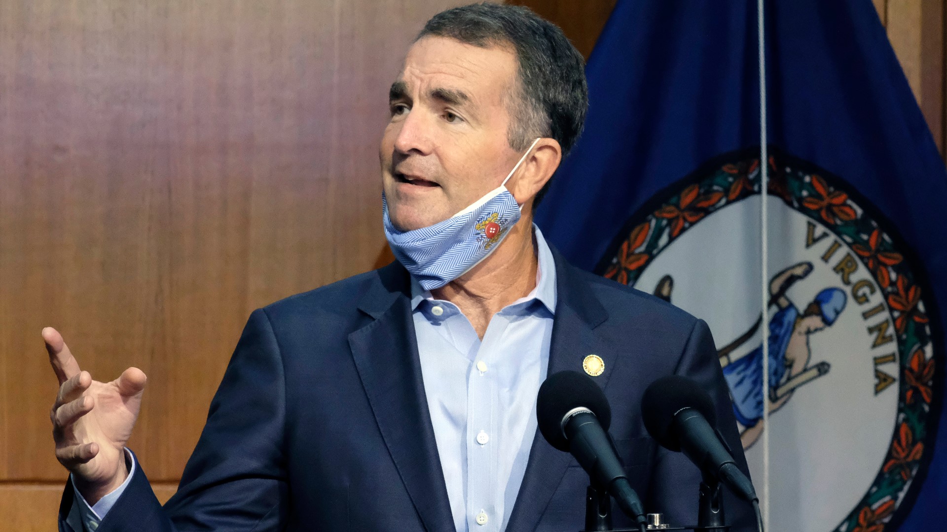 It was not immediately clear whether talk of targeting Virginia’s Democratic governor went beyond the June meeting.
