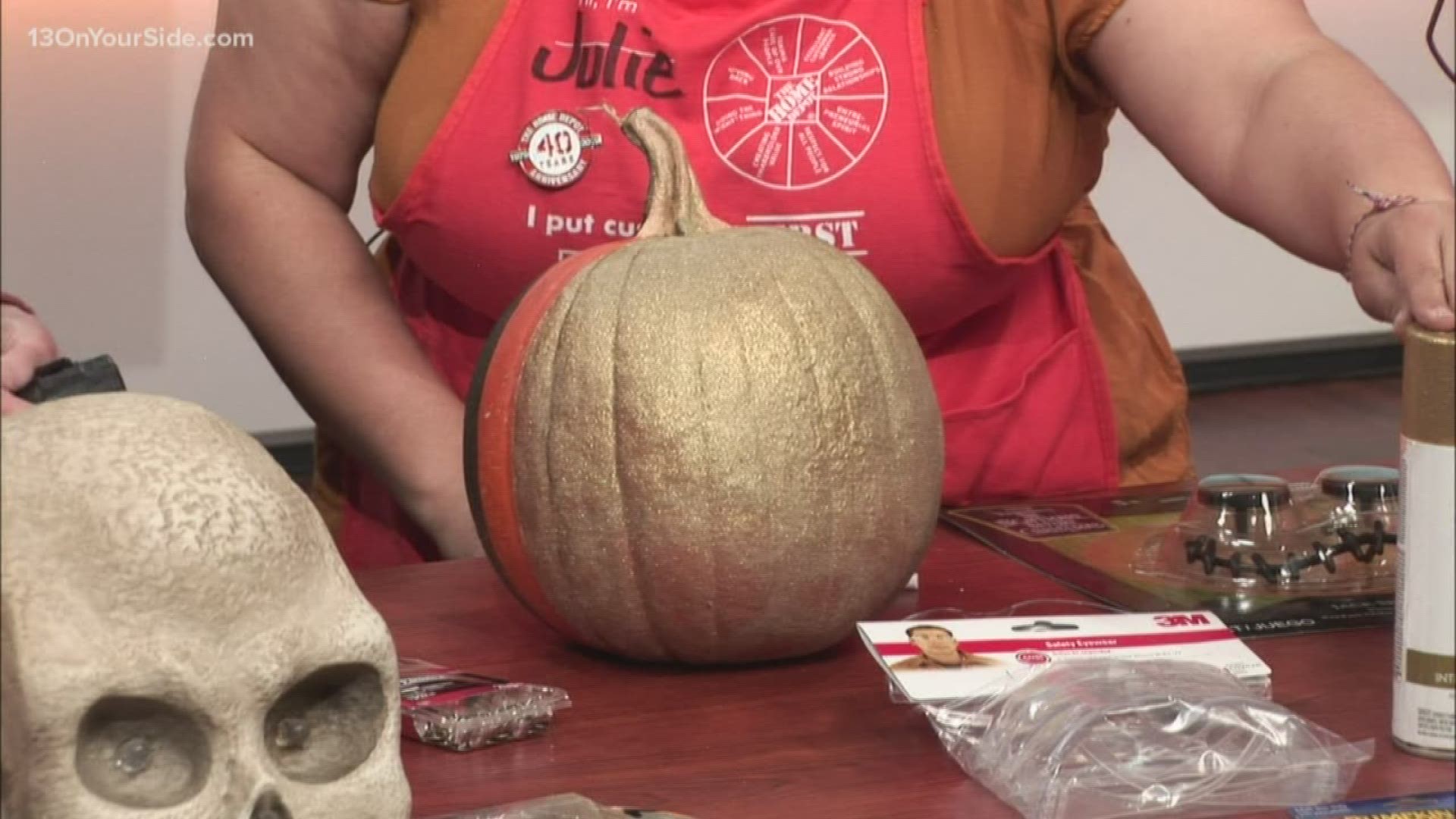 The Home Depot gives some tips about how to make your pumpkin carving stand out this year.