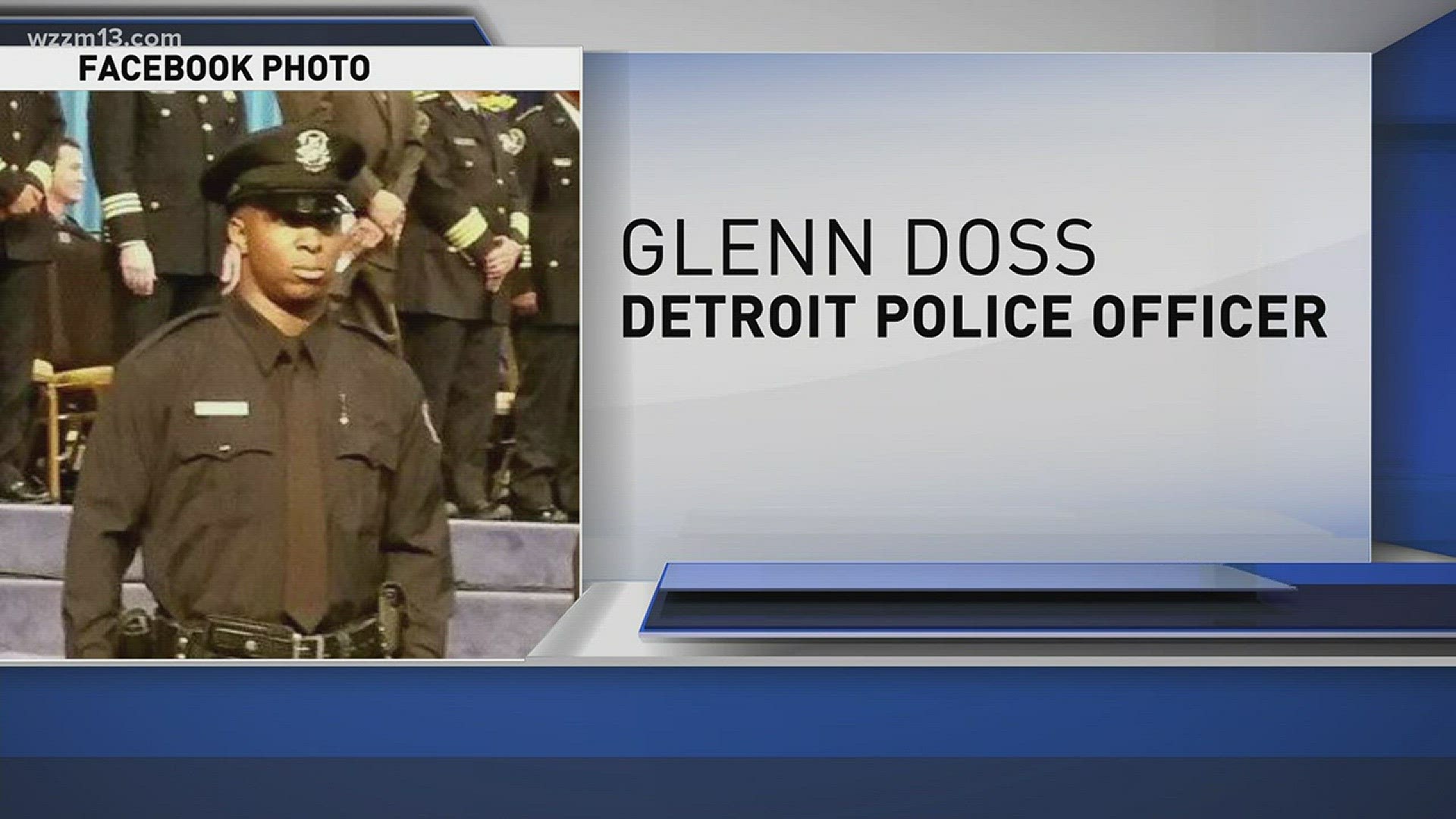Man charged in shooting of Detroit police officer