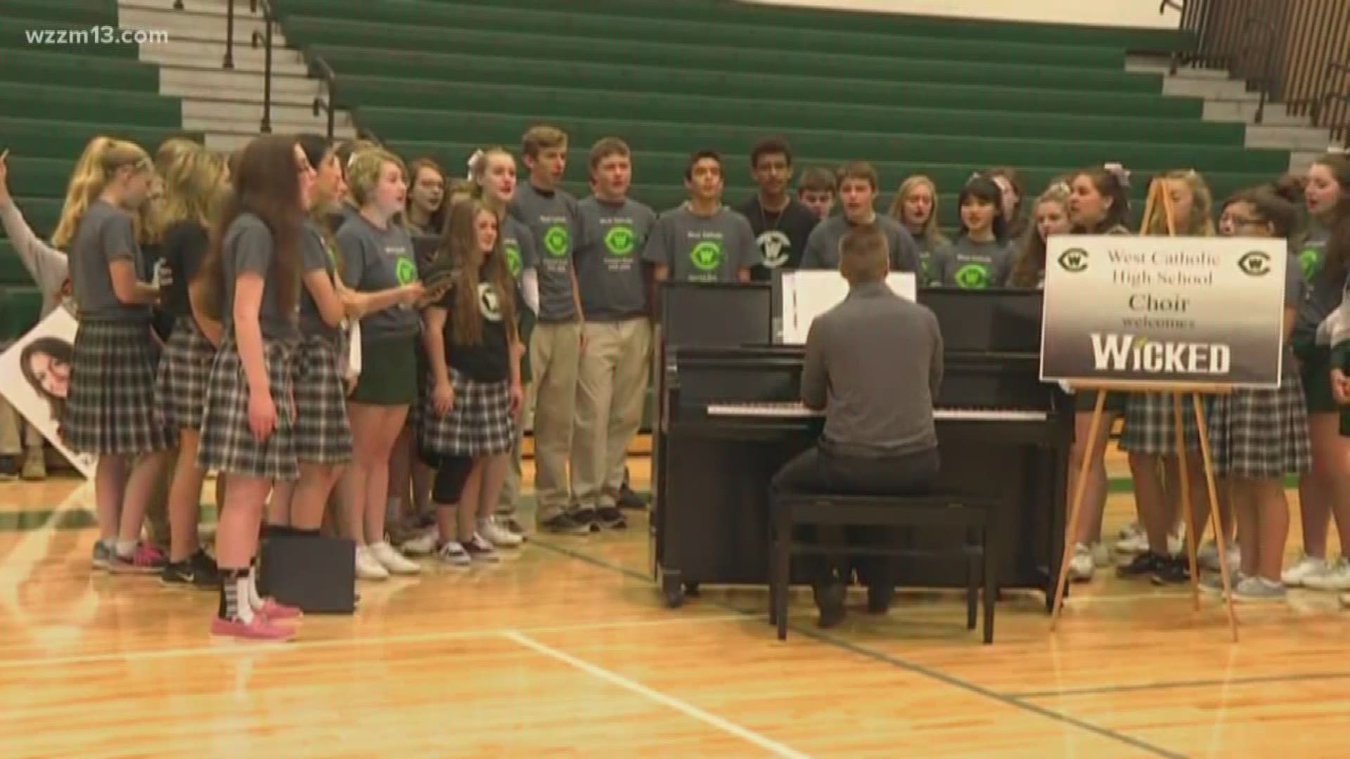 West Catholic High School choir to open for Wicked in Grand Rapids