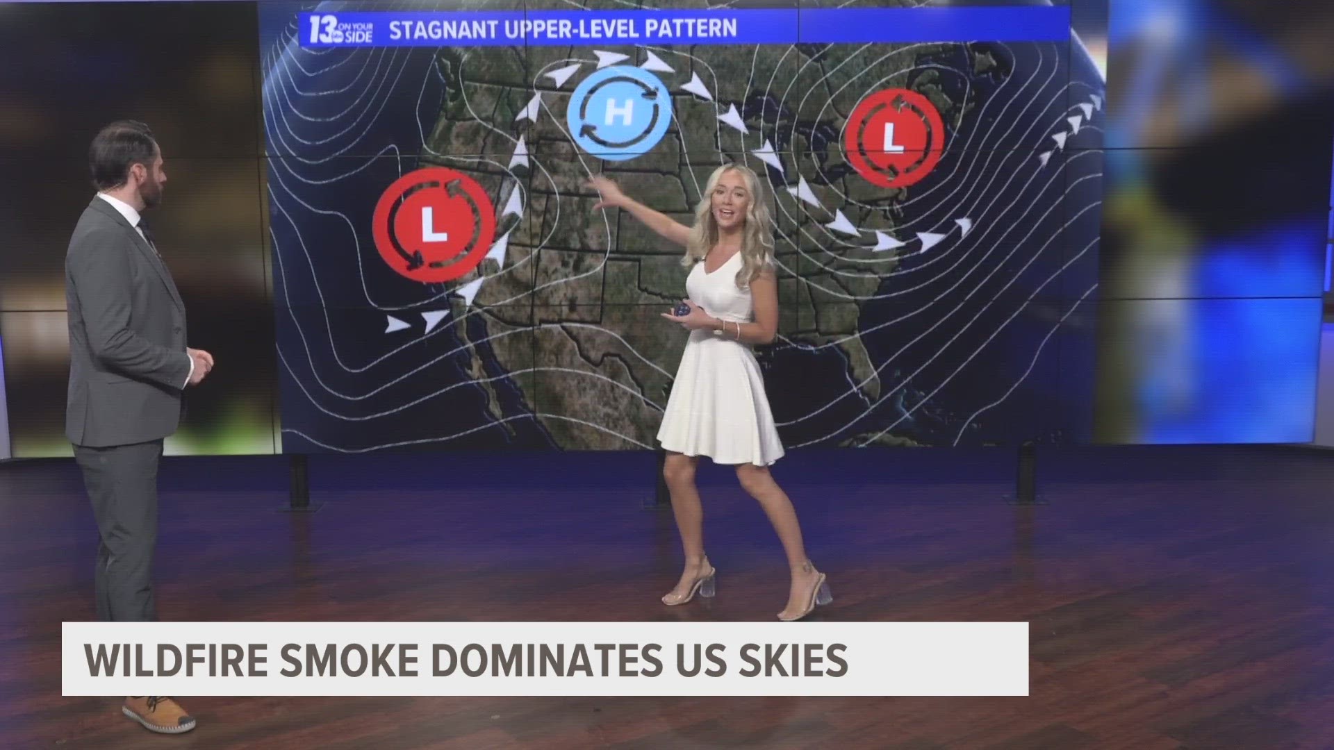 Sam Jacques breaks down how wildfire smoke from Canada has been pushed into the Midwest.