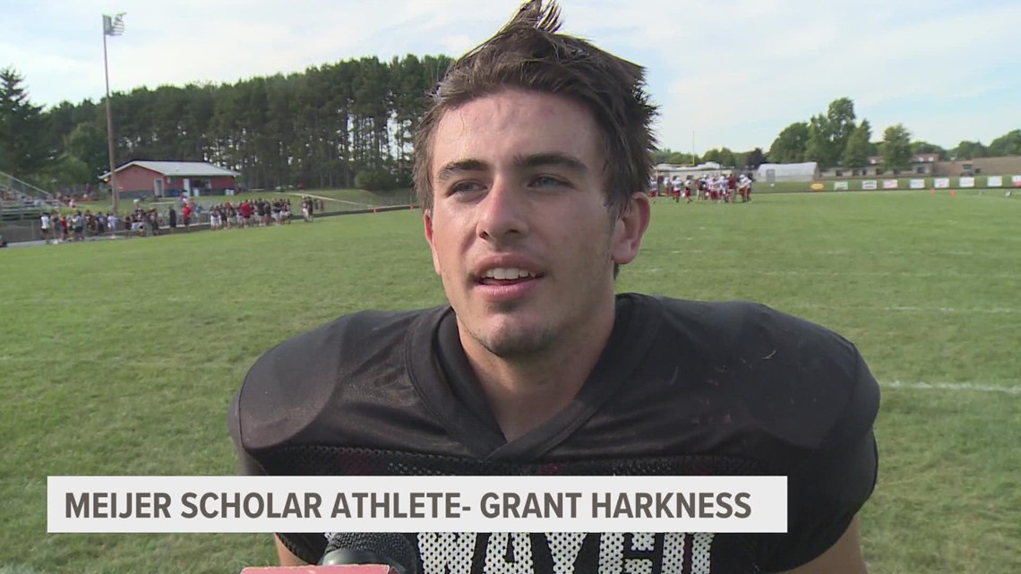 This week's Meijer Scholar Athlete is Grant Harkness