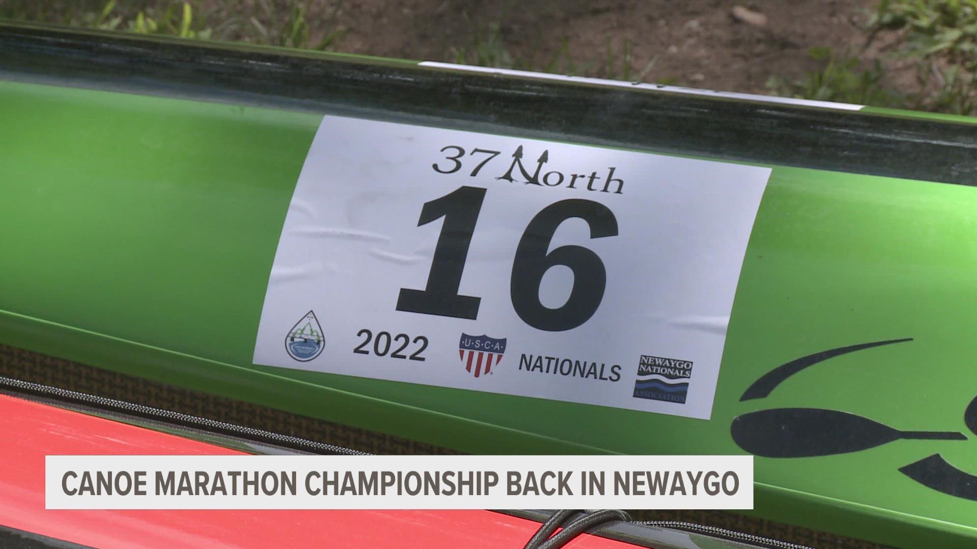 It's the third time Newaygo has hosted the US Canoe Marathon Nationals. Past events have paved the way for better lake access and safety measures along the waterway.