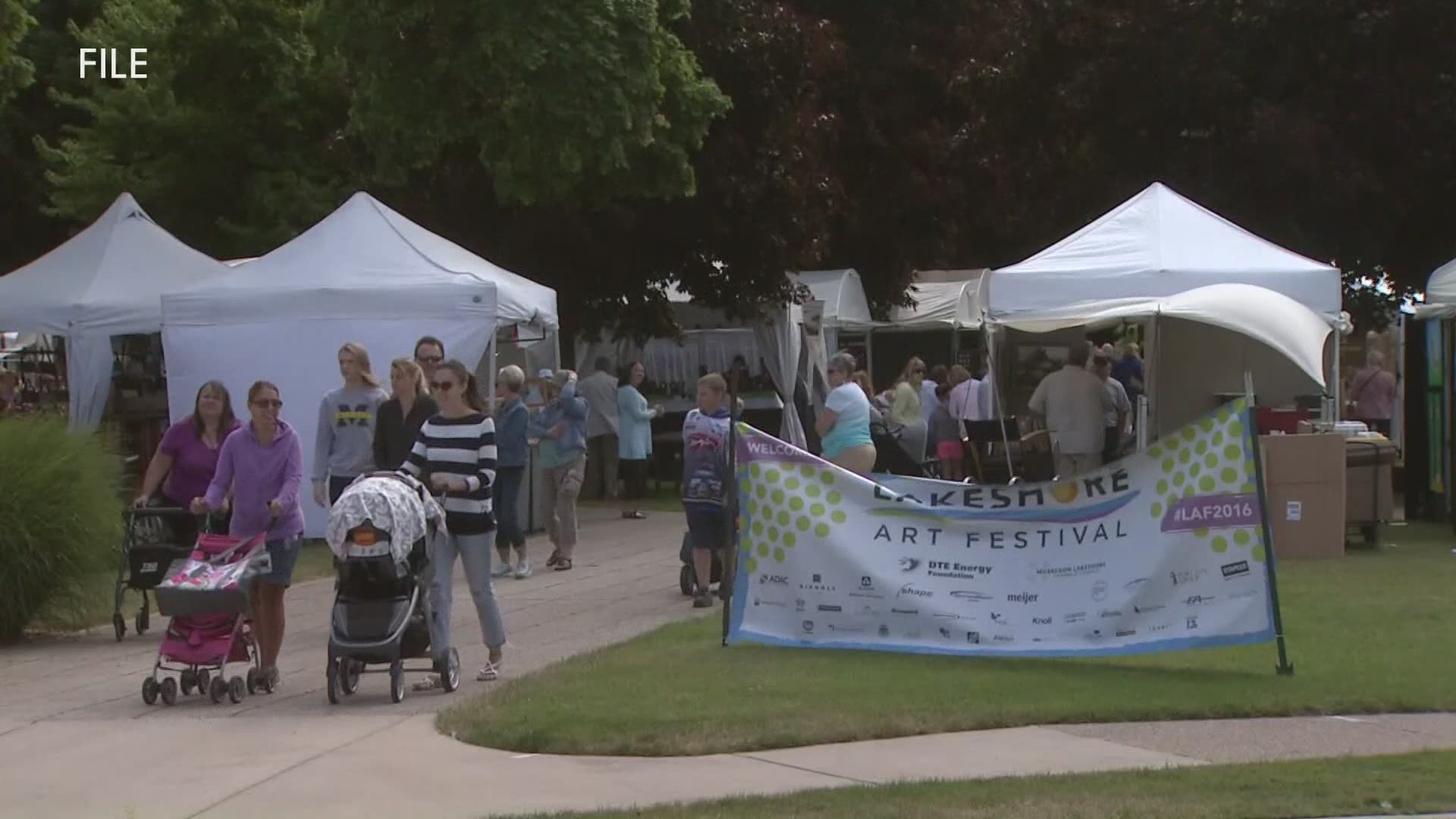 After a year off, the Lakeshore Art Festival returns to downtown Muskegon on June 26 from 9 a.m. to 5 p.m. and June 27 from 10 a.m. to 3 p.m.