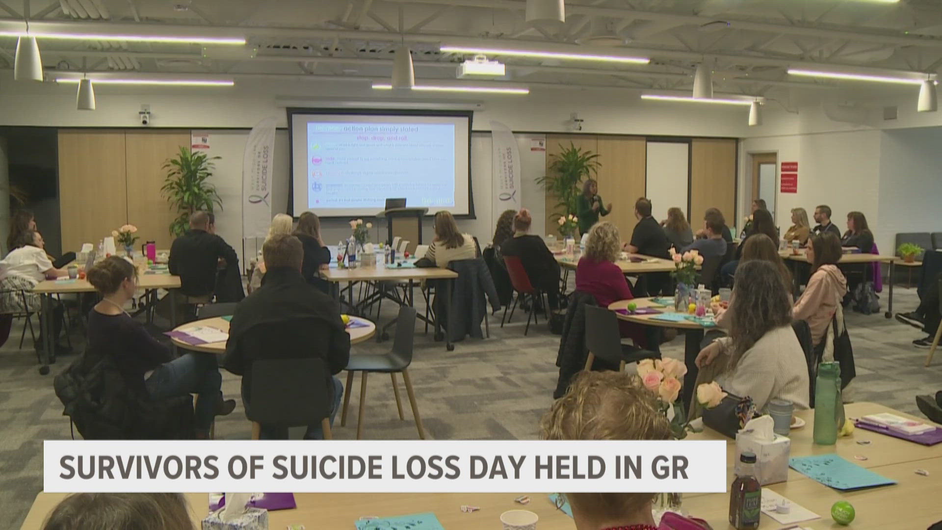 The event was hosted with the goal of giving loss survivors a place to find hope, understanding and connection with others who have been through the same thing.