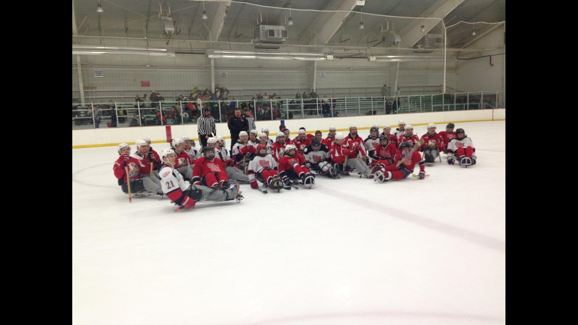 The 15th annual sled hockey game on Tuesday, Feb. 25 at 6 p.m. at the Griff's IceHouse at Belknap Park.