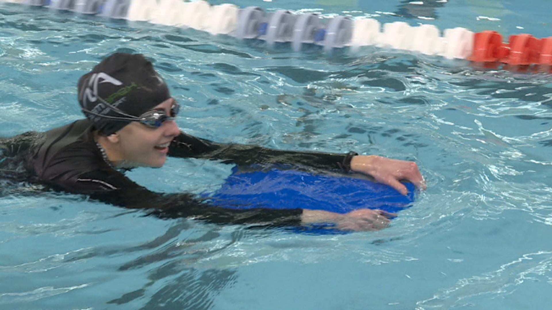 For beginner triathlon athletes, swimming can be the toughest discipline to tackle. For Laura and Shanna, it was the first time in a pool in years.