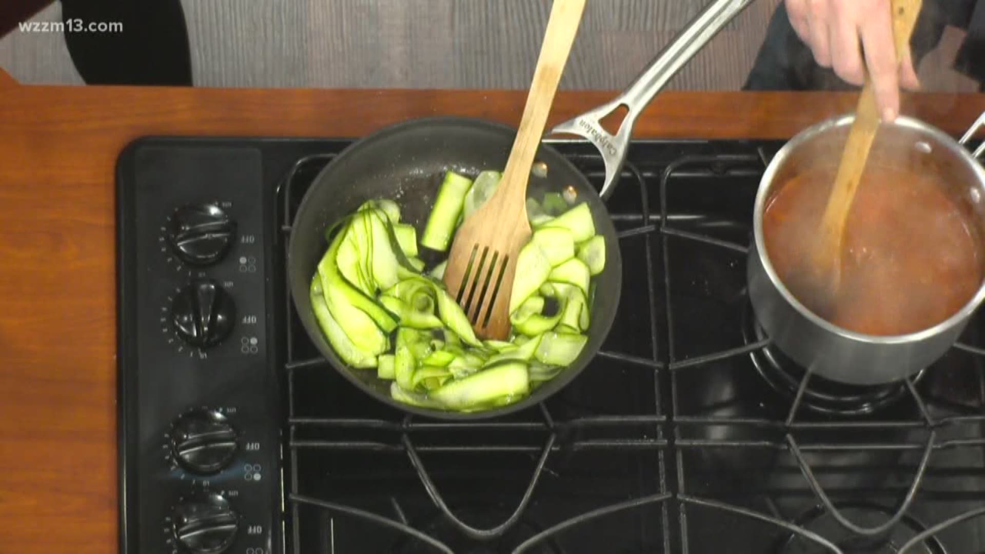 What's Cooking: Zucchini pappardelle pasta