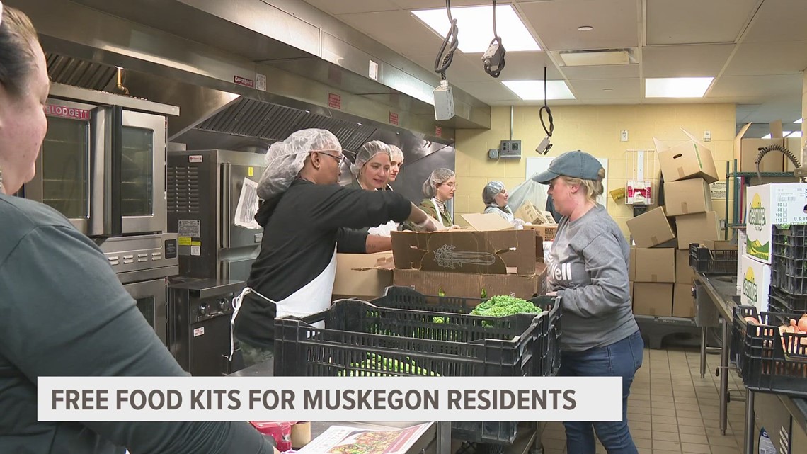 West Michigan Organizations Team Up To Provide Free Food For Muskegon ...