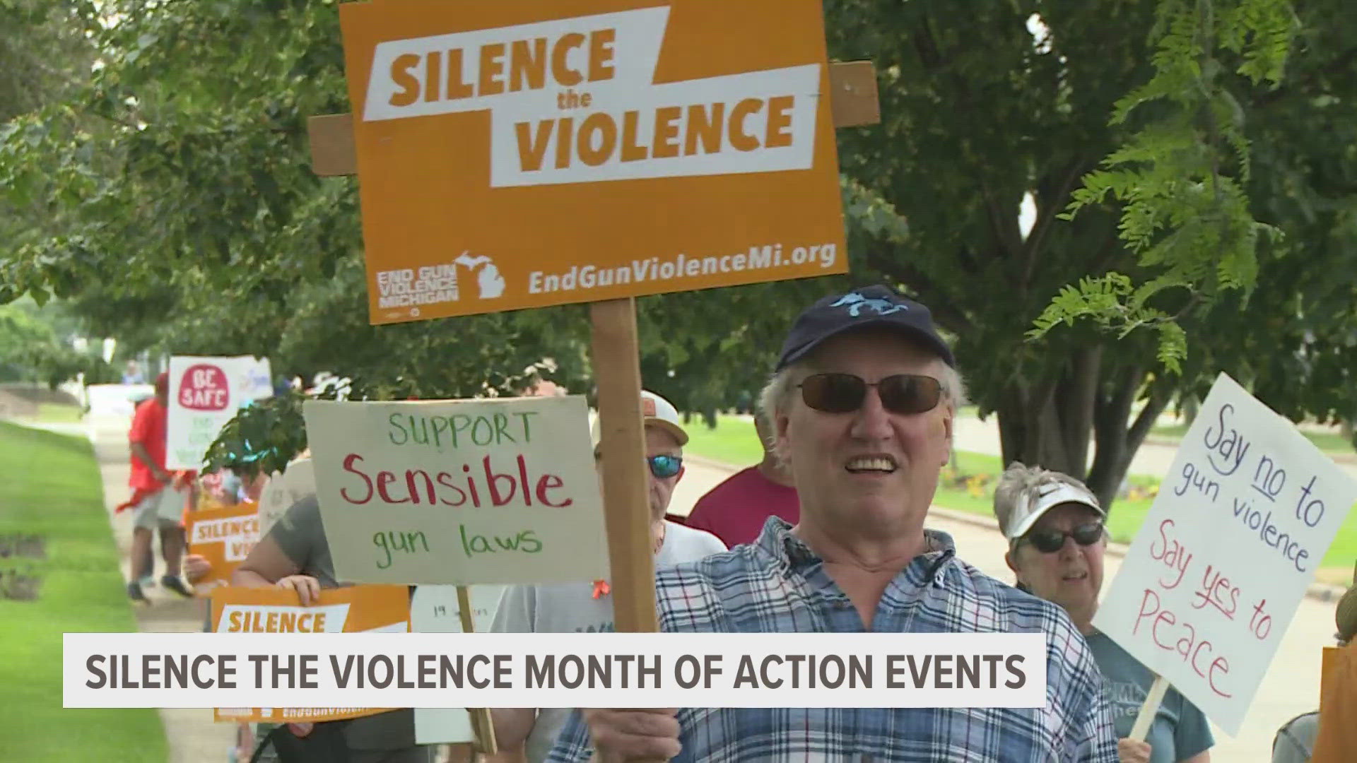 More than 20 Silence the Violence events are happening across Michigan throughout June, which has been called the Silence the Violence Month of Action.
