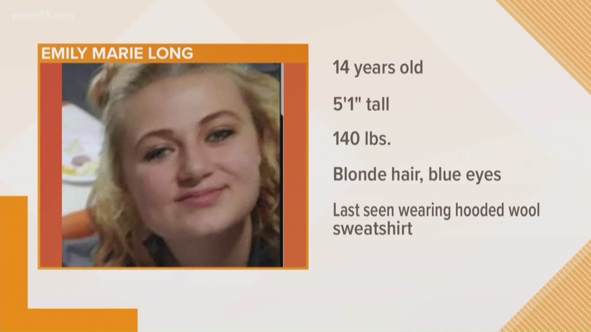 Missing Michigan teen may be in danger