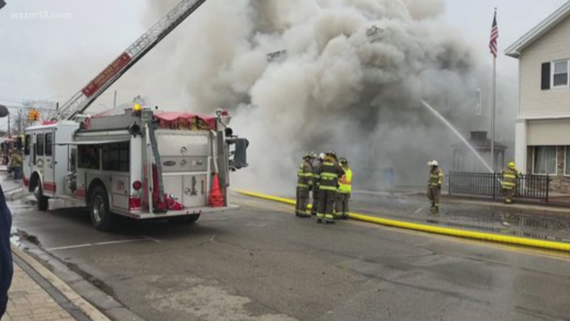 Downtown Fowler fire destroys two businesses