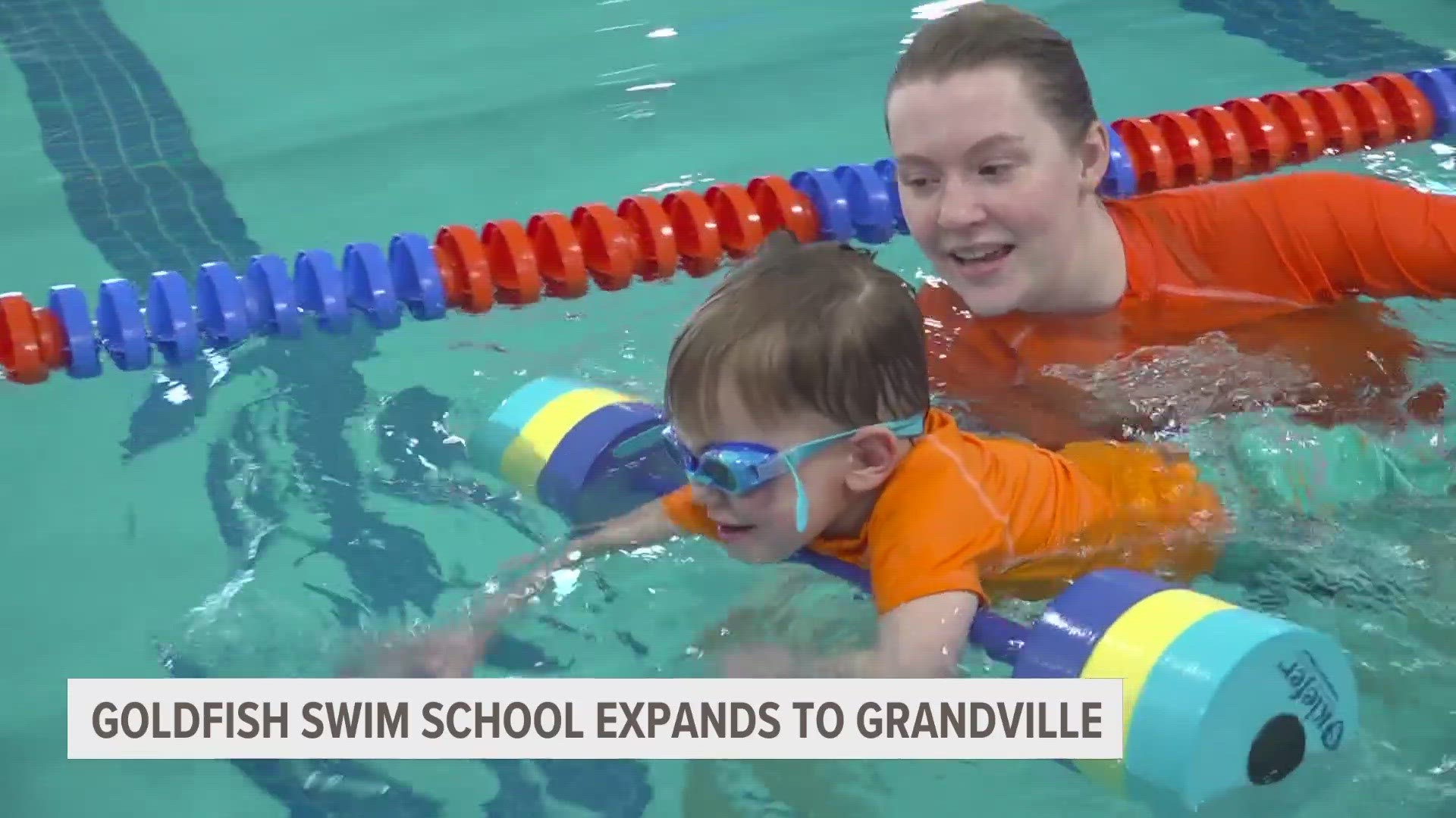 While the main focus is always safety, Mark Biebuyck with Goldfish Swim School said the instructors also aim to make the experience fun for kids.