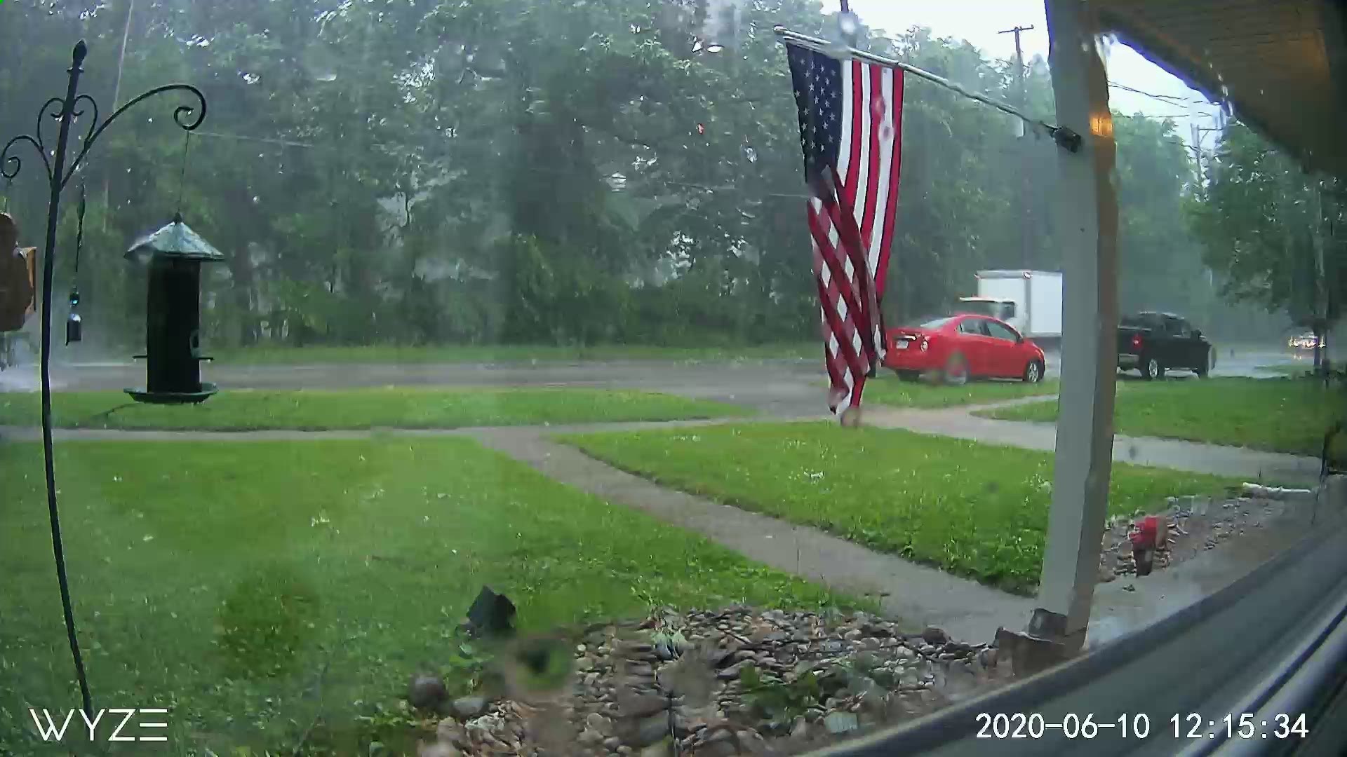 Over 70,000 Consumer Energy customers in Michigan are without power as storms sweep through the state. This video shows a lightning strike in Northeast Grand Rapids