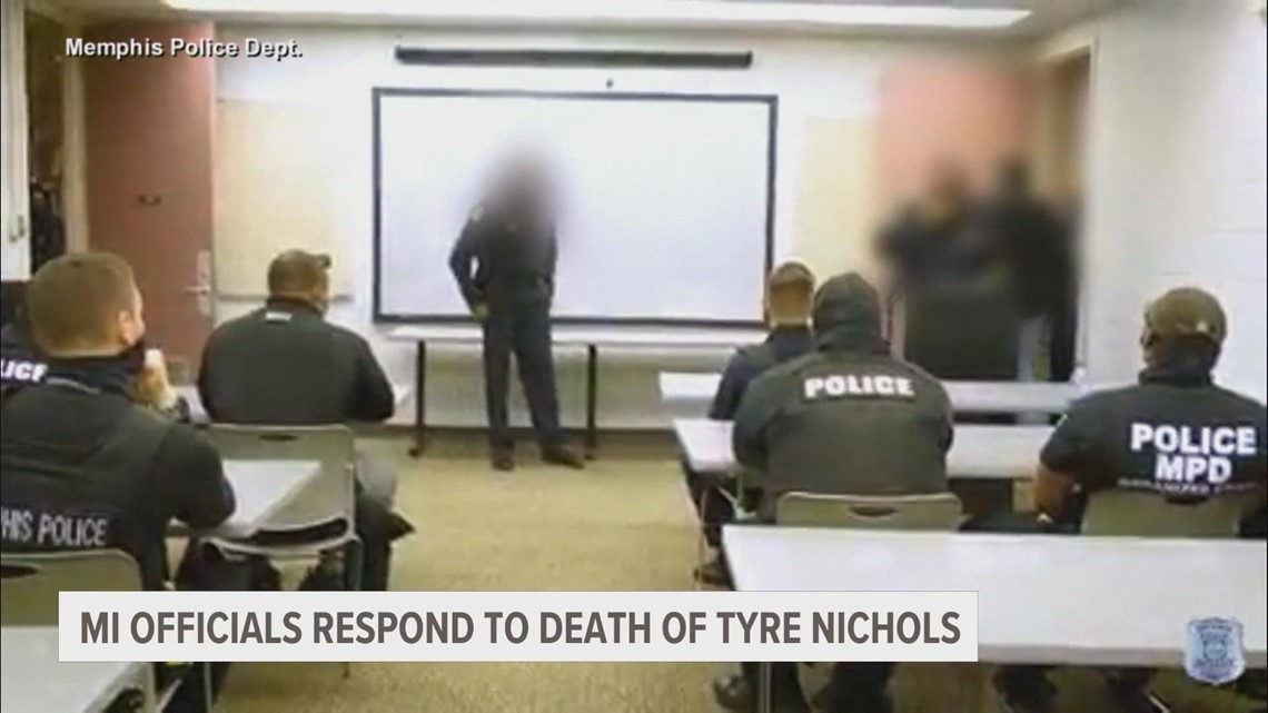 Michigan state officials react to Memphis case of Tyre Nichols and police reform debate