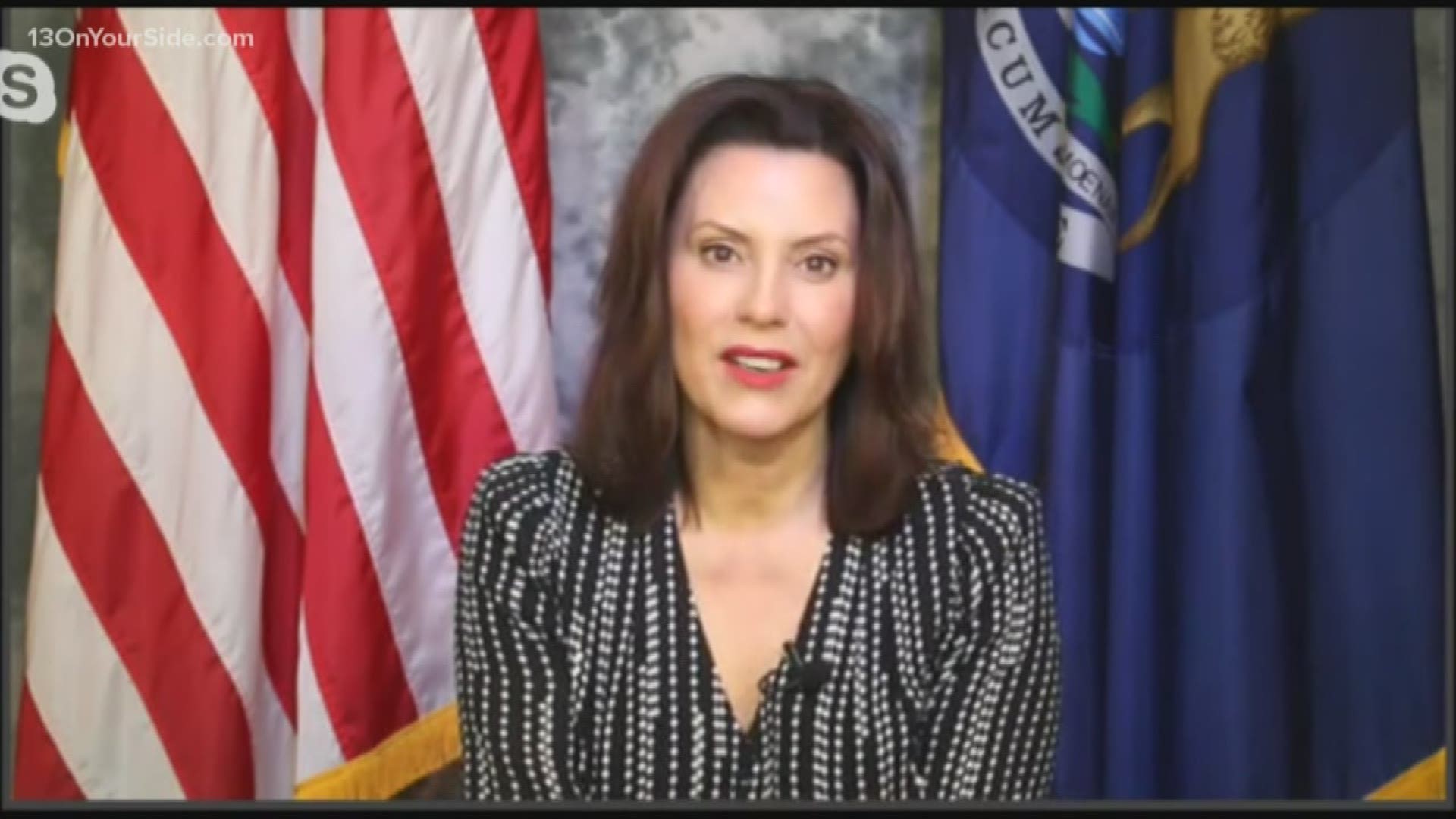 Governor Whitmer said she cannot make a prediction on when schools will open during this time.