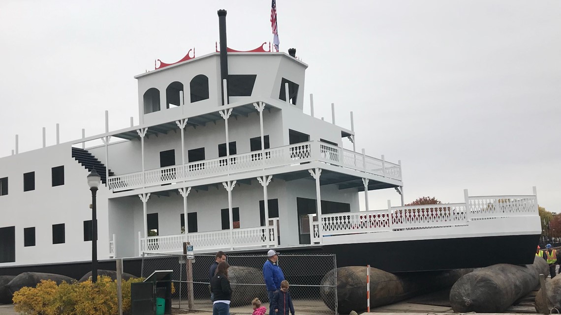 The new Lowell Showboat sets sail to a permanent home