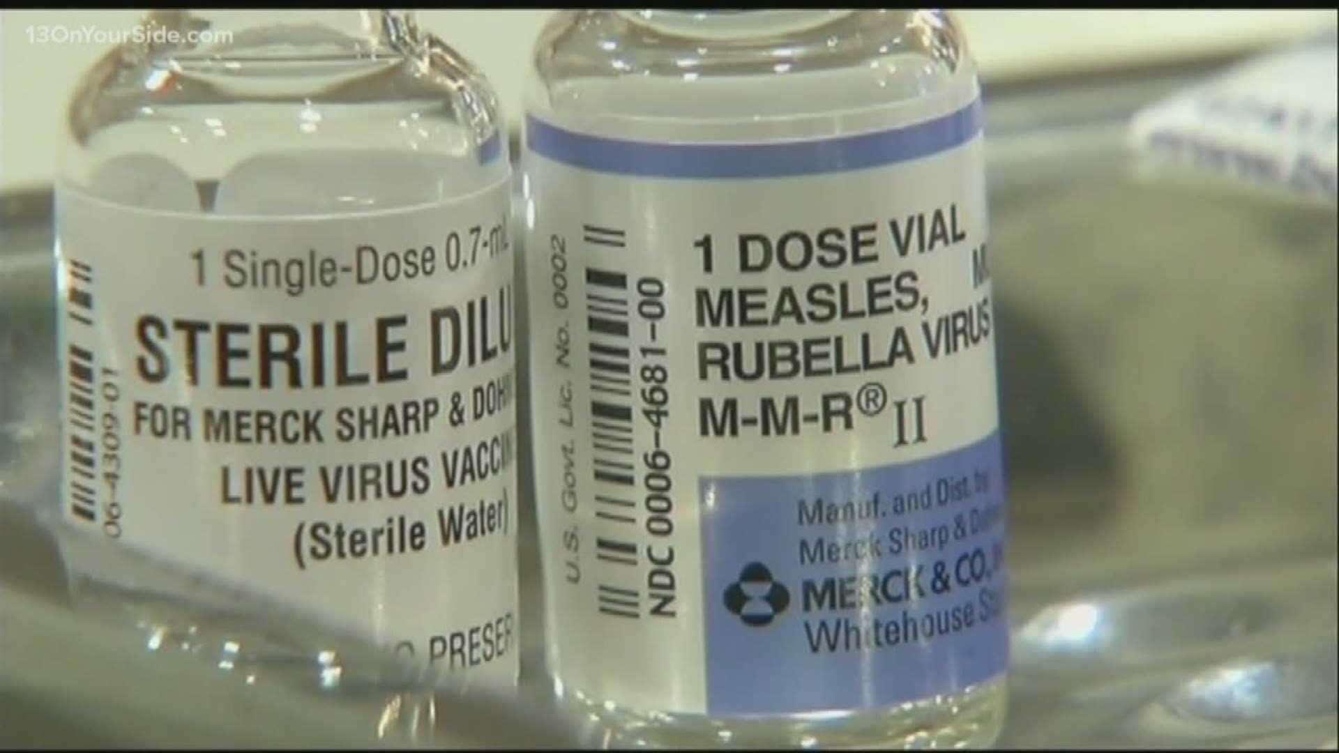 Health officials in Michigan's northern Lower Peninsula are urging people to watch for measles symptoms after a young woman who recently traveled to Ukraine was confirmed to have the highly contagious disease.