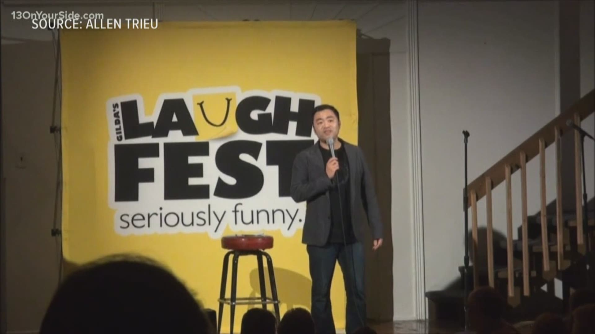 Laughfest has accomplished a lot of good thing  things for the community over the years.  that includes providing opportunities for up and coming comedians.