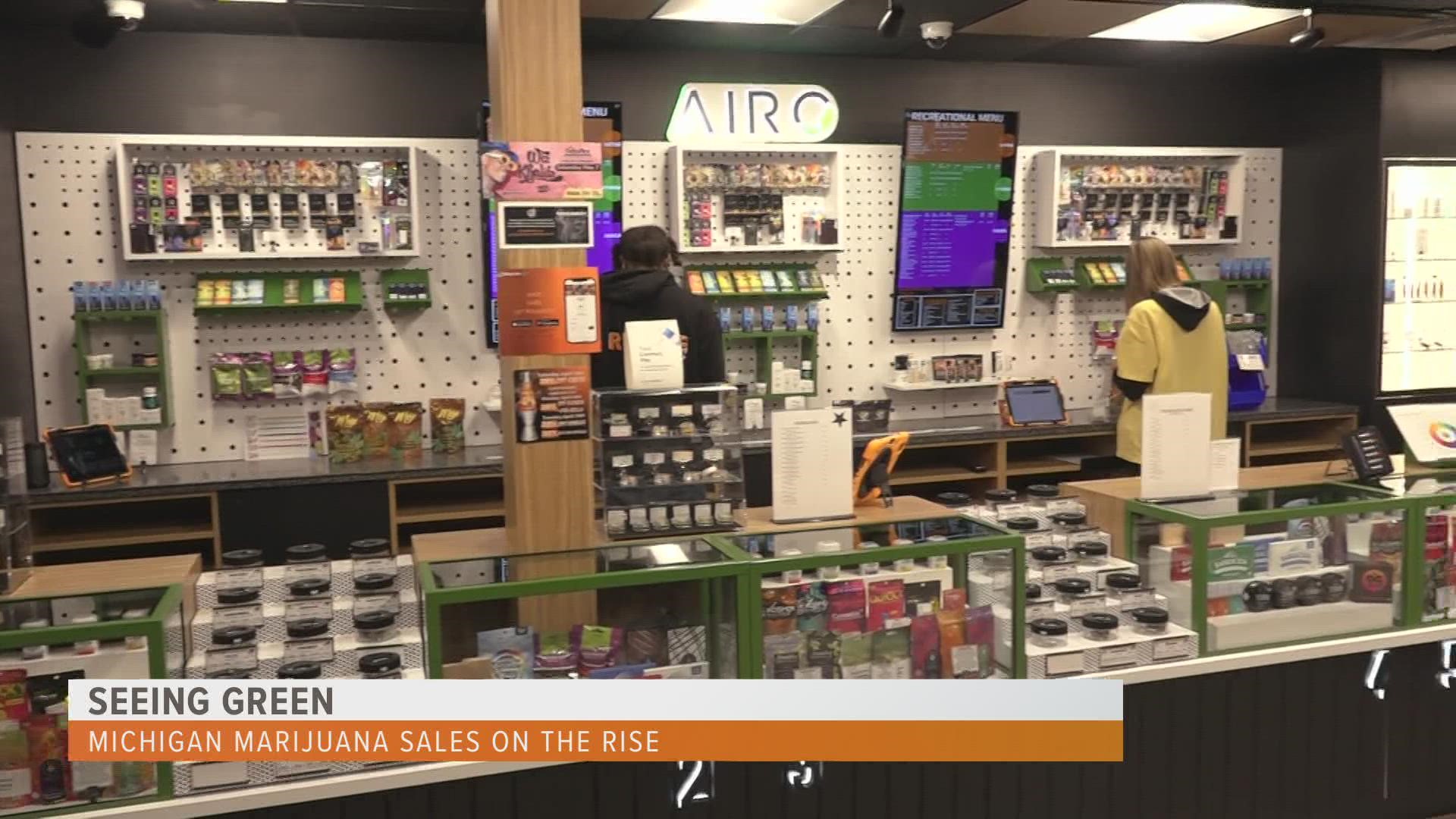 Retailers have continued to see growth in the market since marijuana was legalized in Michigan, but they do expect sales to plateau in the future.