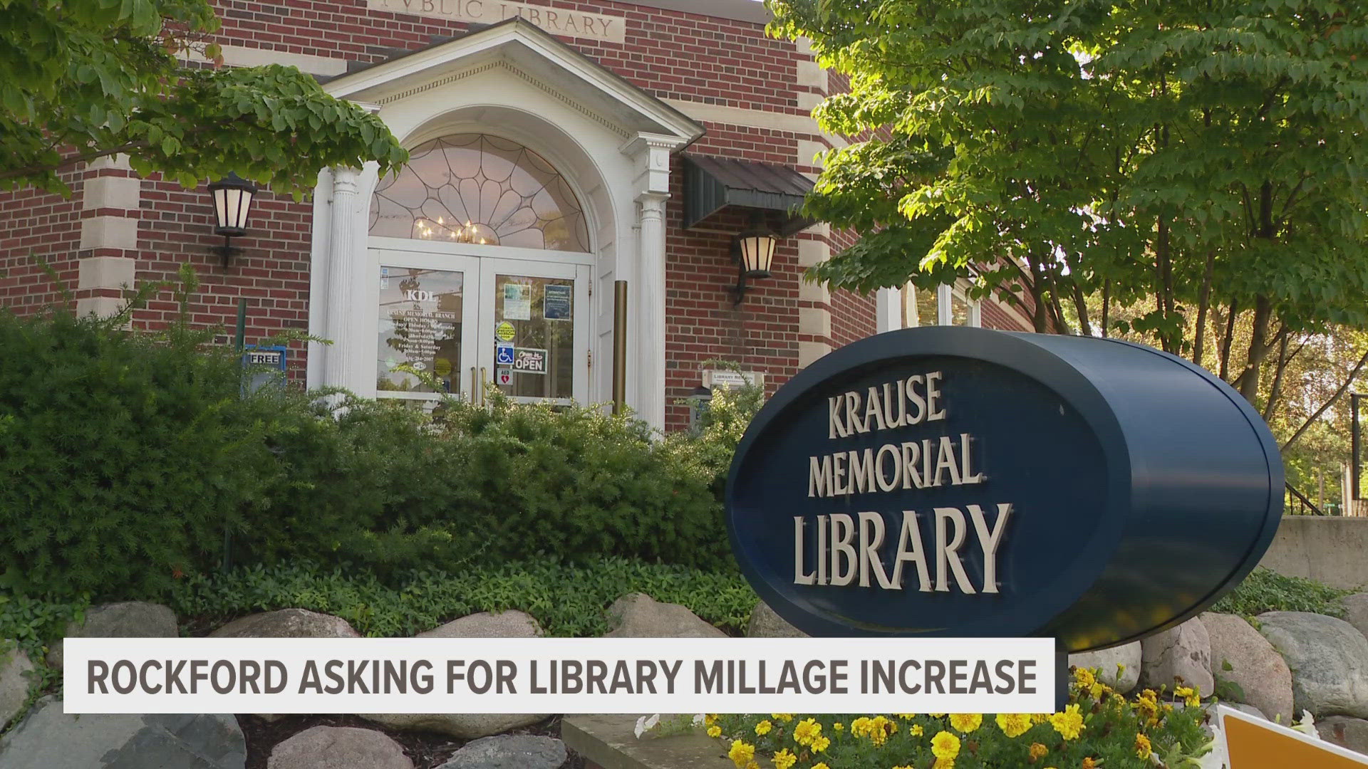 Rockford City Manager Thad Beard said the millage would go toward expanding the library, making it more accessible and creating more areas for community use.