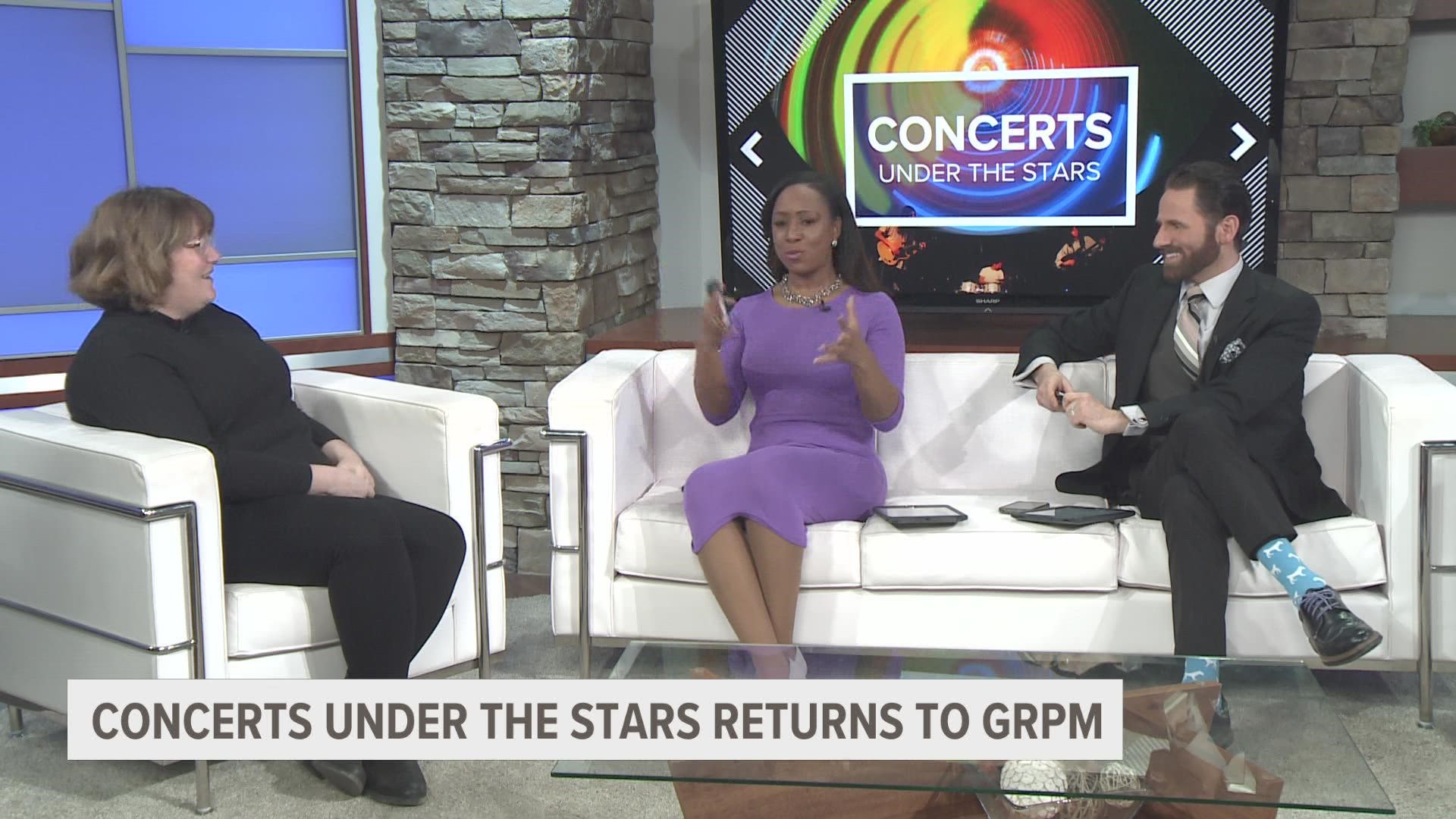 The series highlights local musicians and artists with one-of-a-kind performances in the GRPM planetarium.