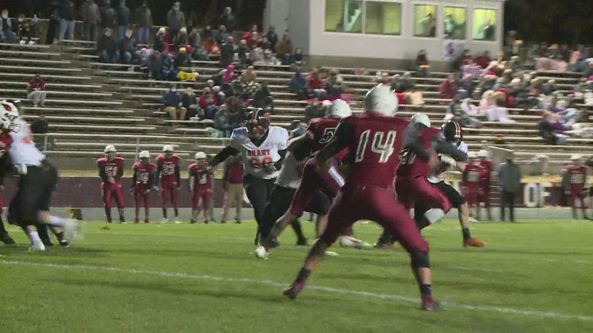 Highlights from playoff action between Grant and Orchard View.