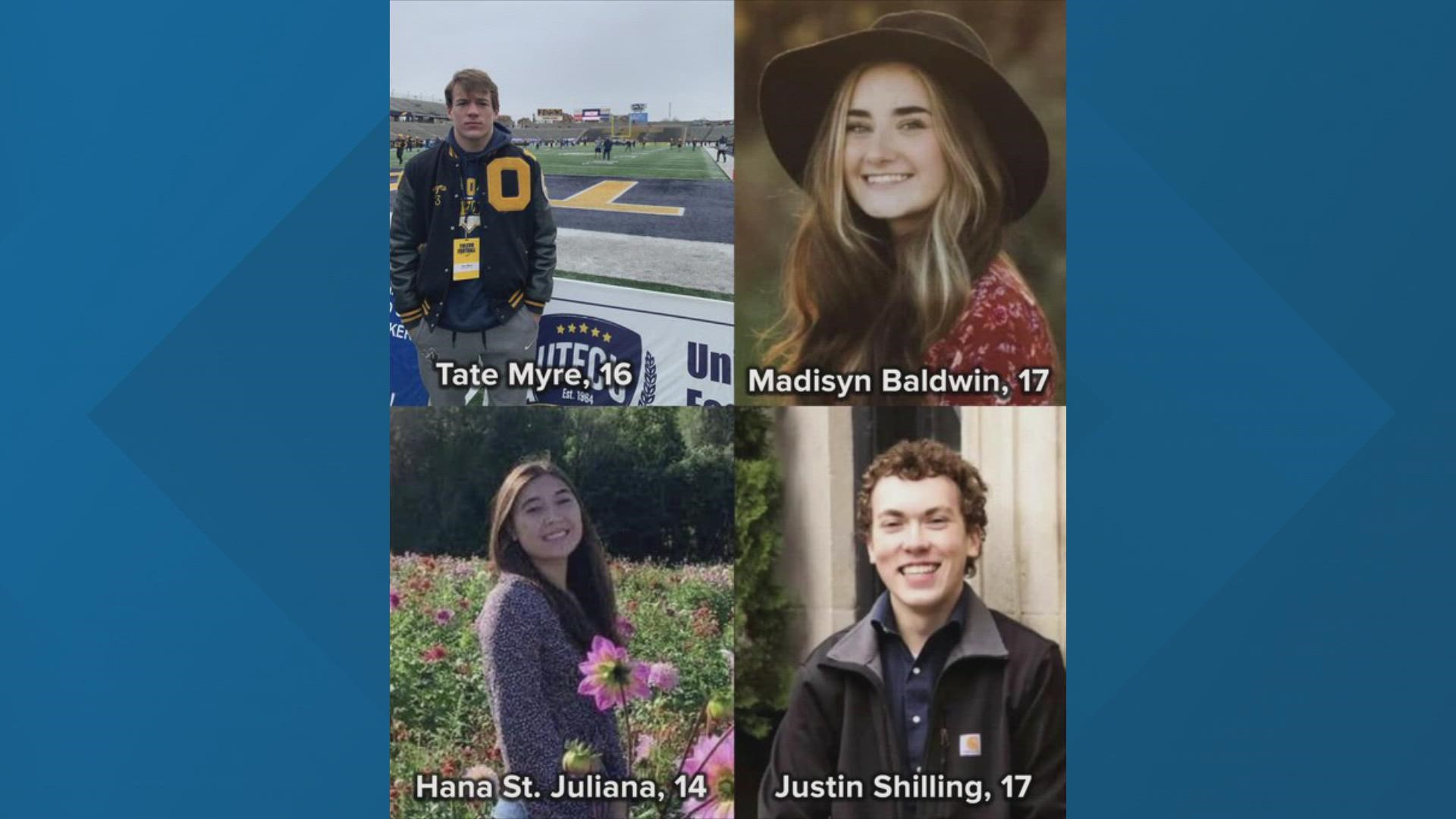 Family of Oxford shooting victim releases statement | wzzm13.com