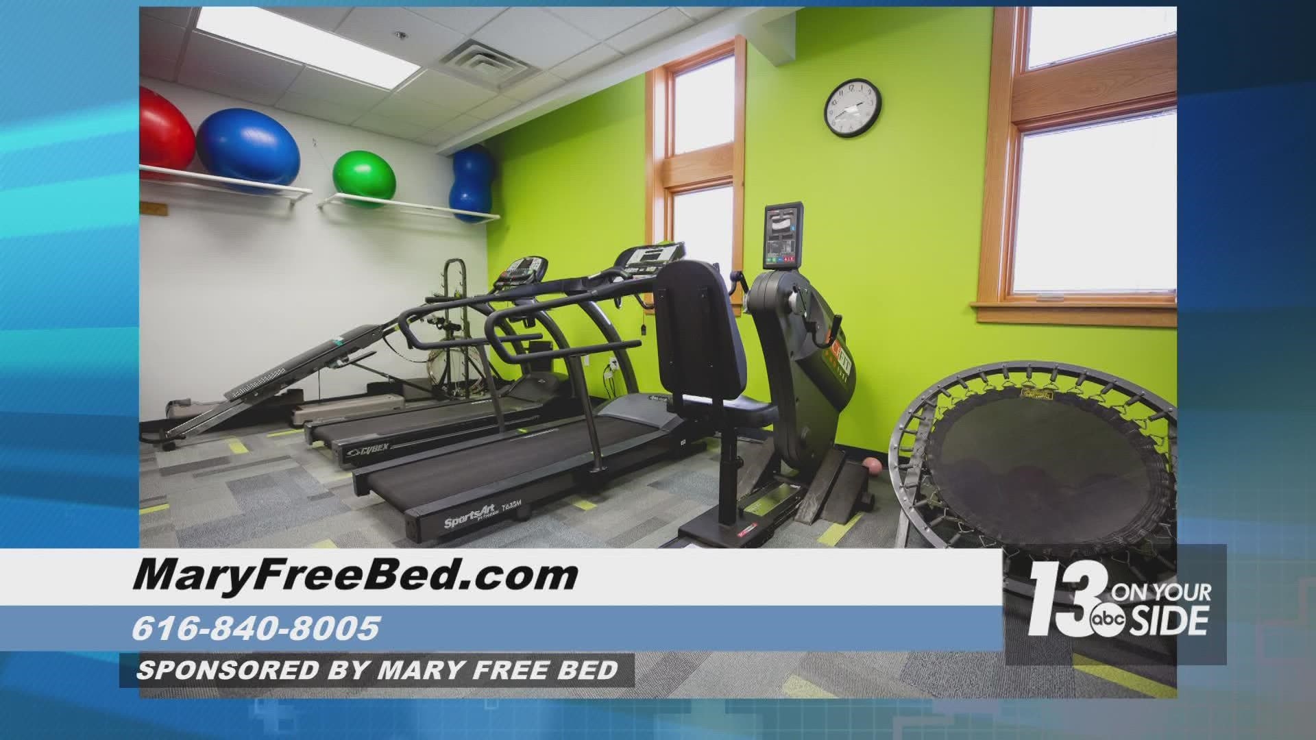 No matter where it hurts, Mary Free Bed Rehabilitation can help.