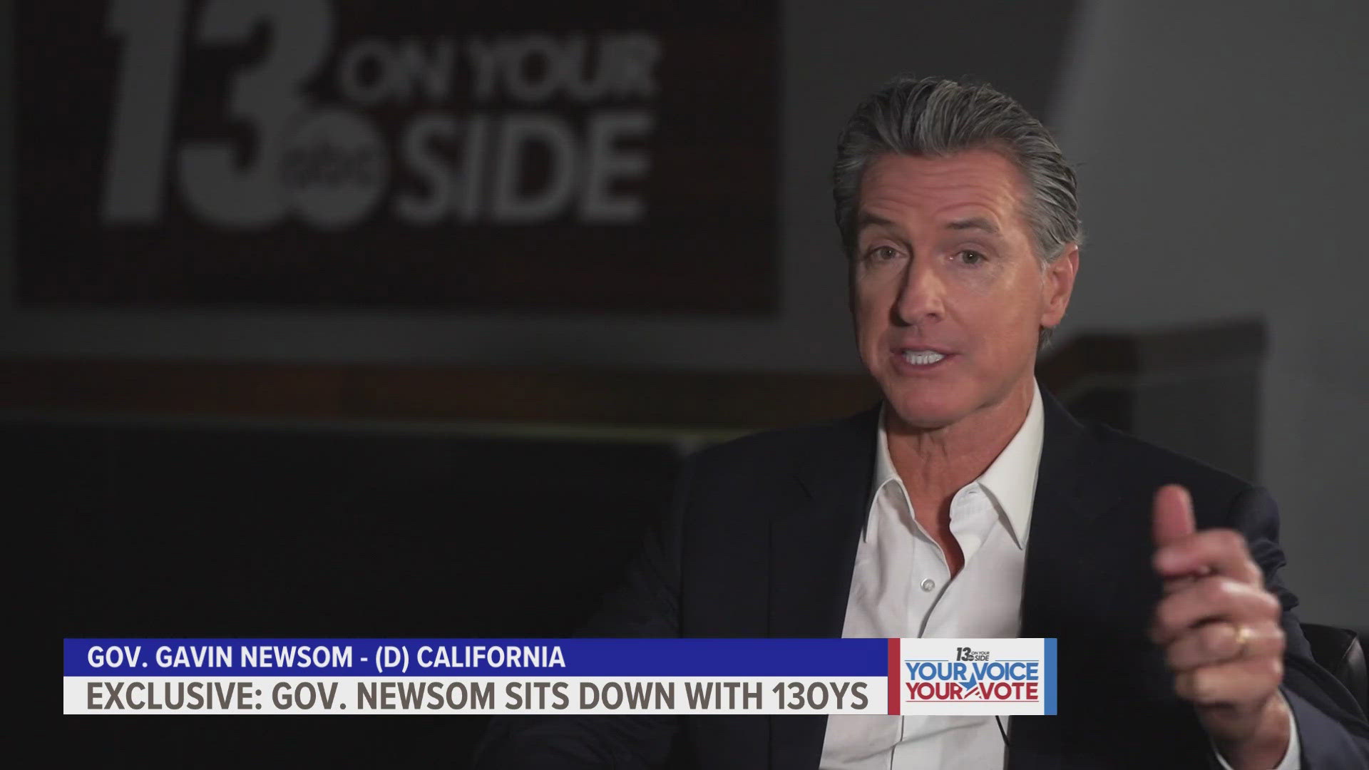 California Gov. Gavin Newsom has offered a forceful defense of embattled President Joe Biden.