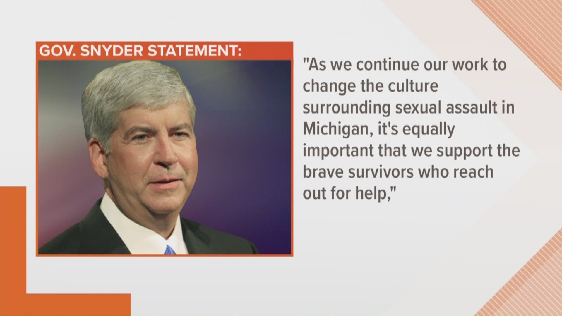 Governor First Lady Snyder Introduce Statewide Hotline For Sexual Assault Survivors 