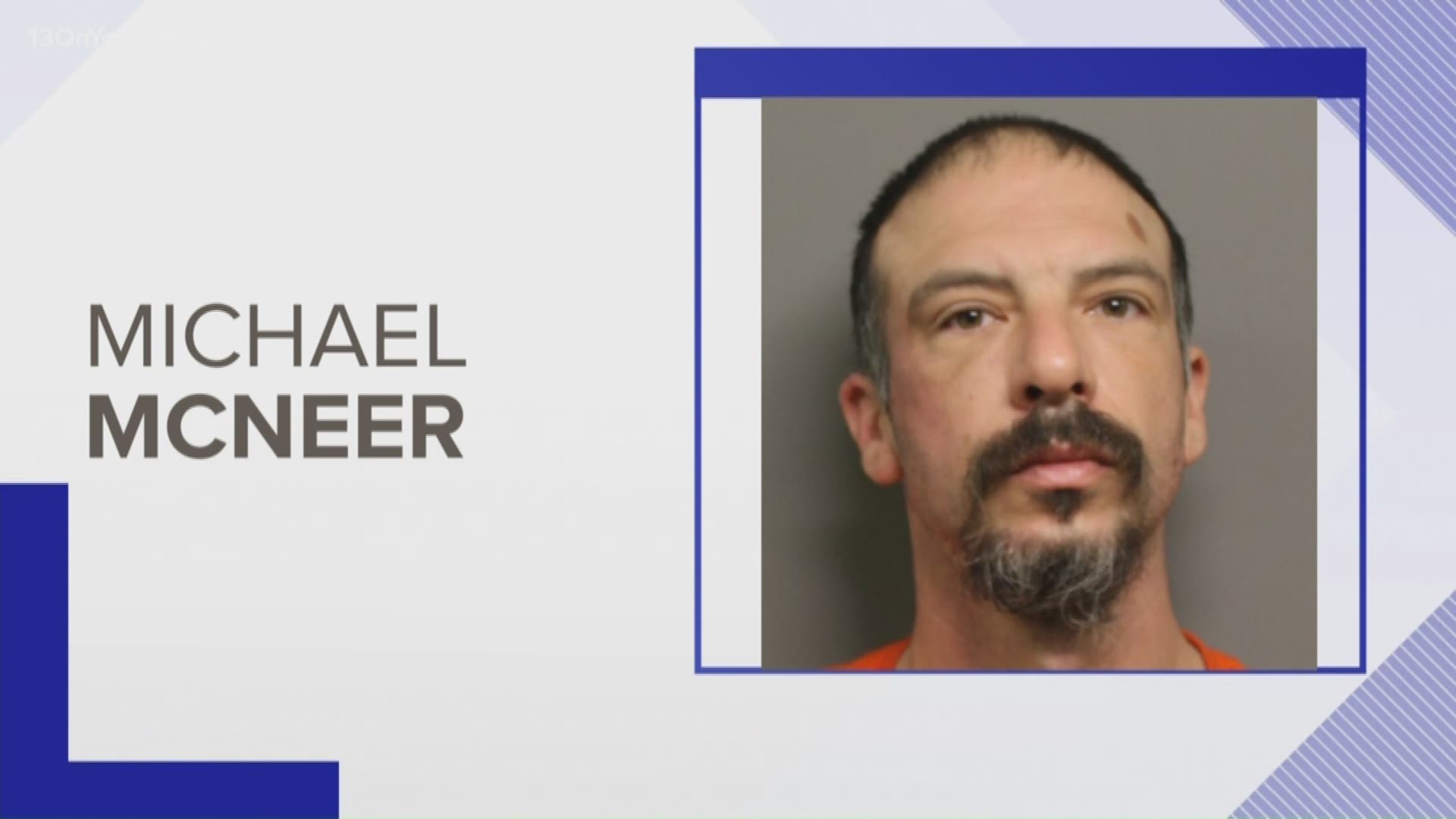 Michael McNeer was arrested and is being held at the Ottawa County Jail.