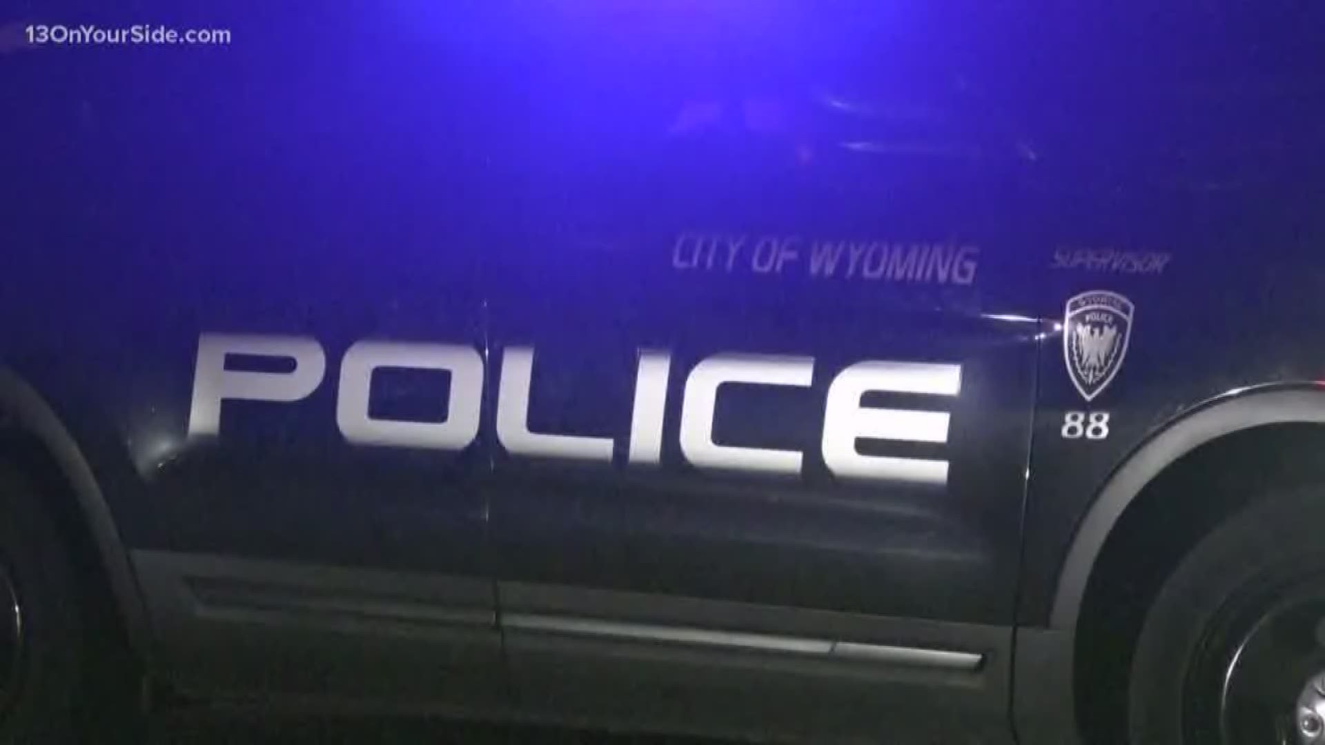 The Wyoming Police say there's no reason to be overly concerned and the people who are in harm's way have been warned.