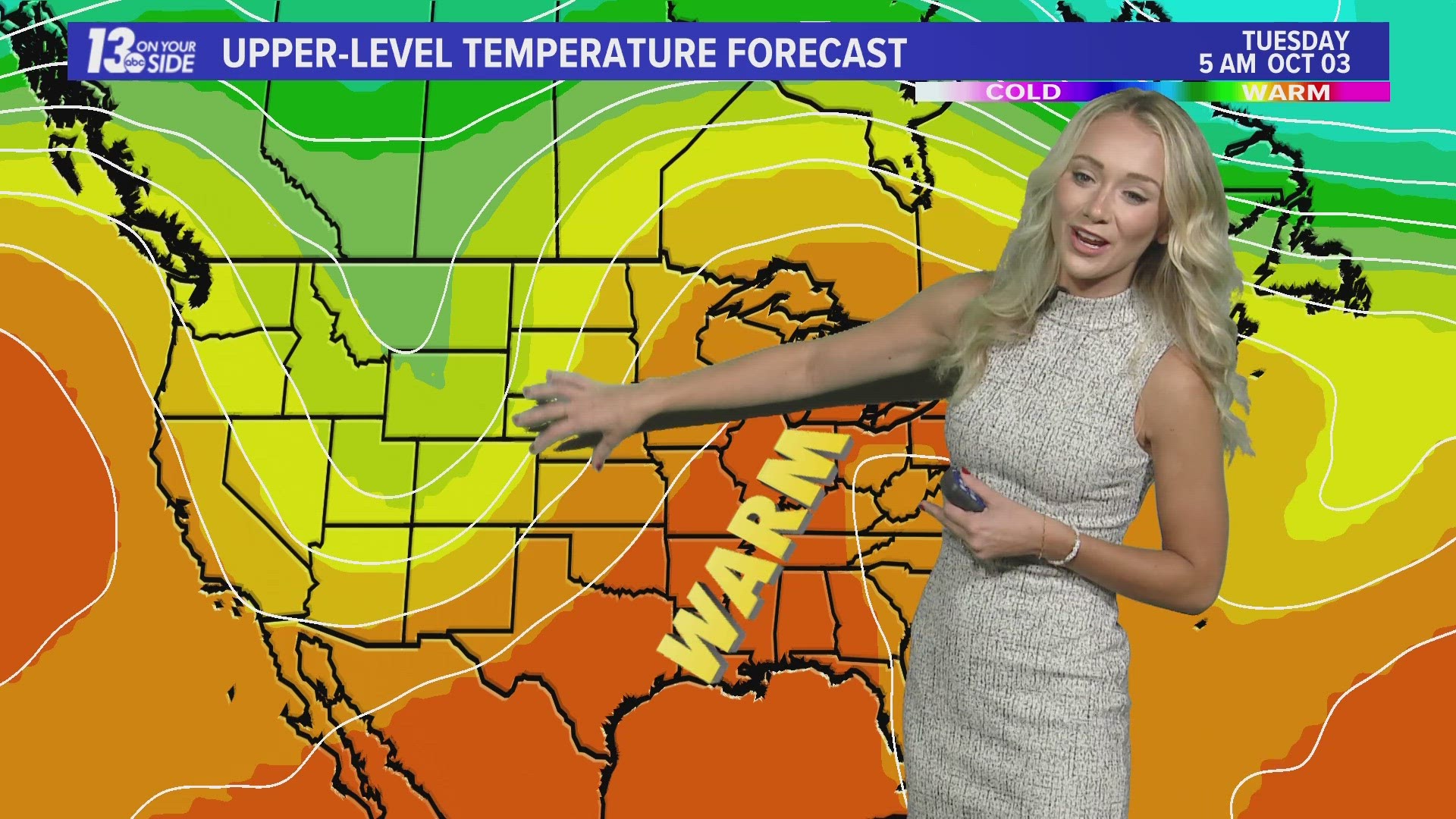 More heat for the next 48 hours, then a big cooldown at the end of the week.