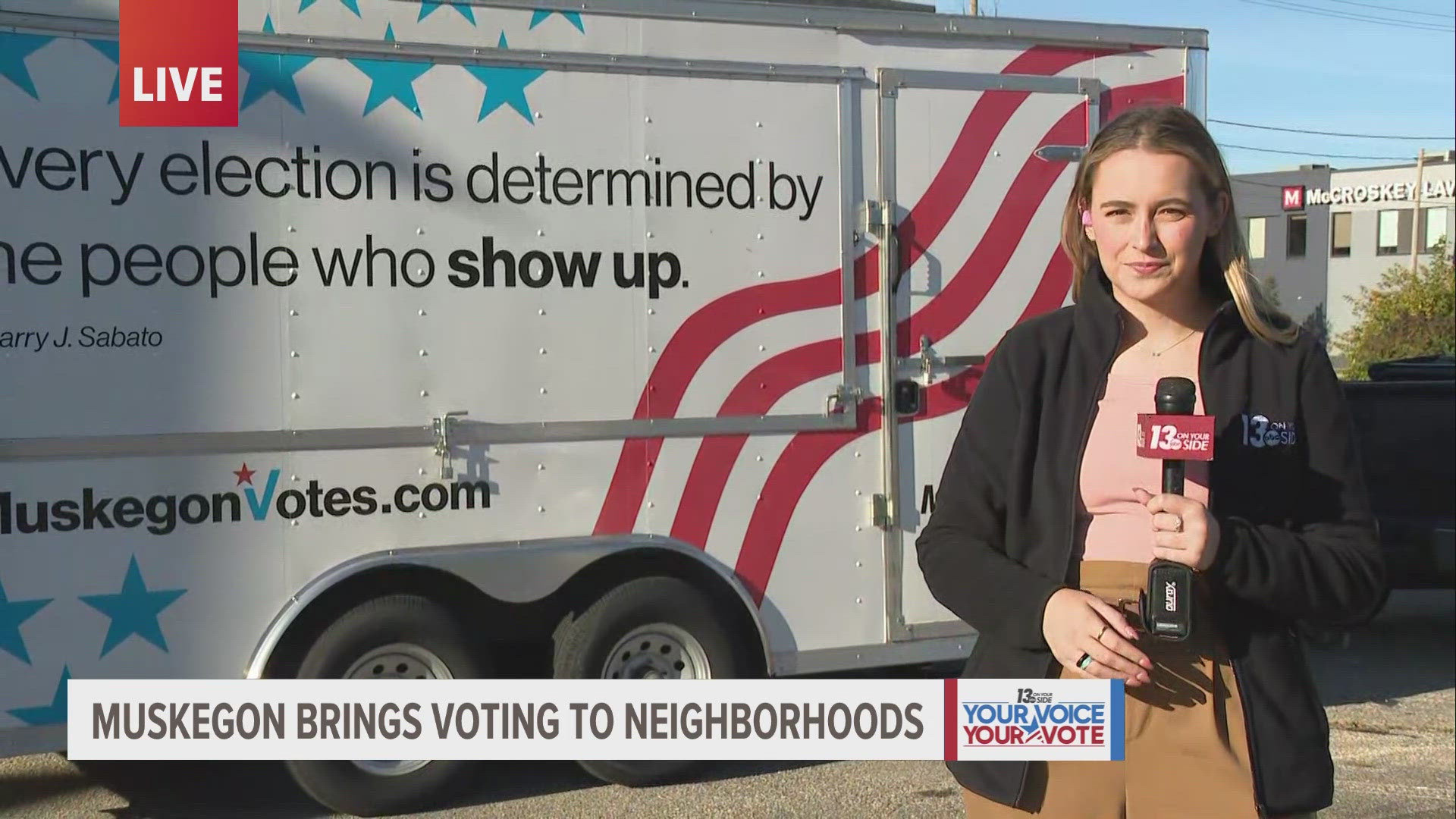 Ahead of the November election, Muskegon's Mobile Unit brings City Hall out to the neighborhoods.