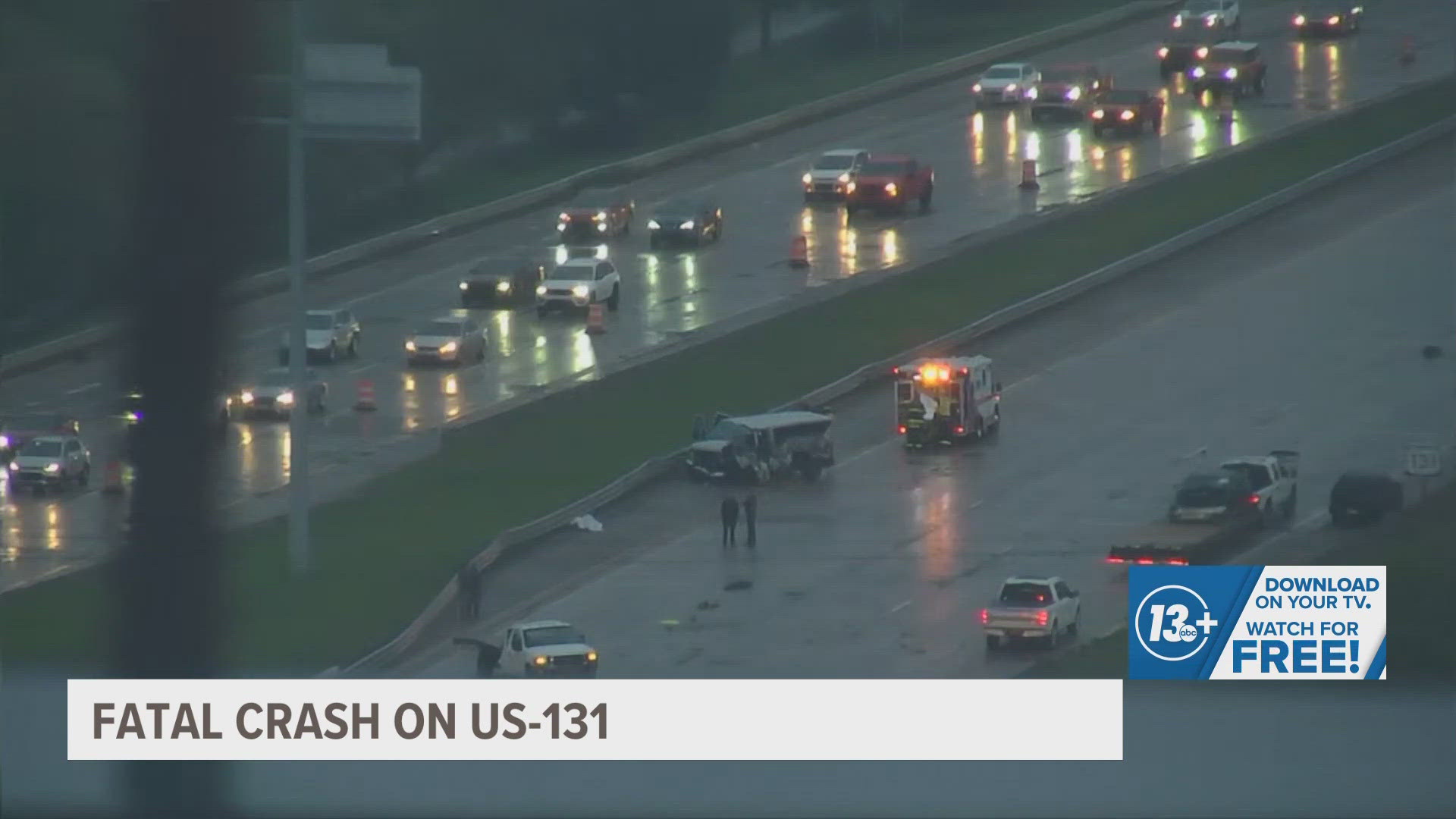 1 killed, 3 injured in NB US-131 crash | wzzm13.com