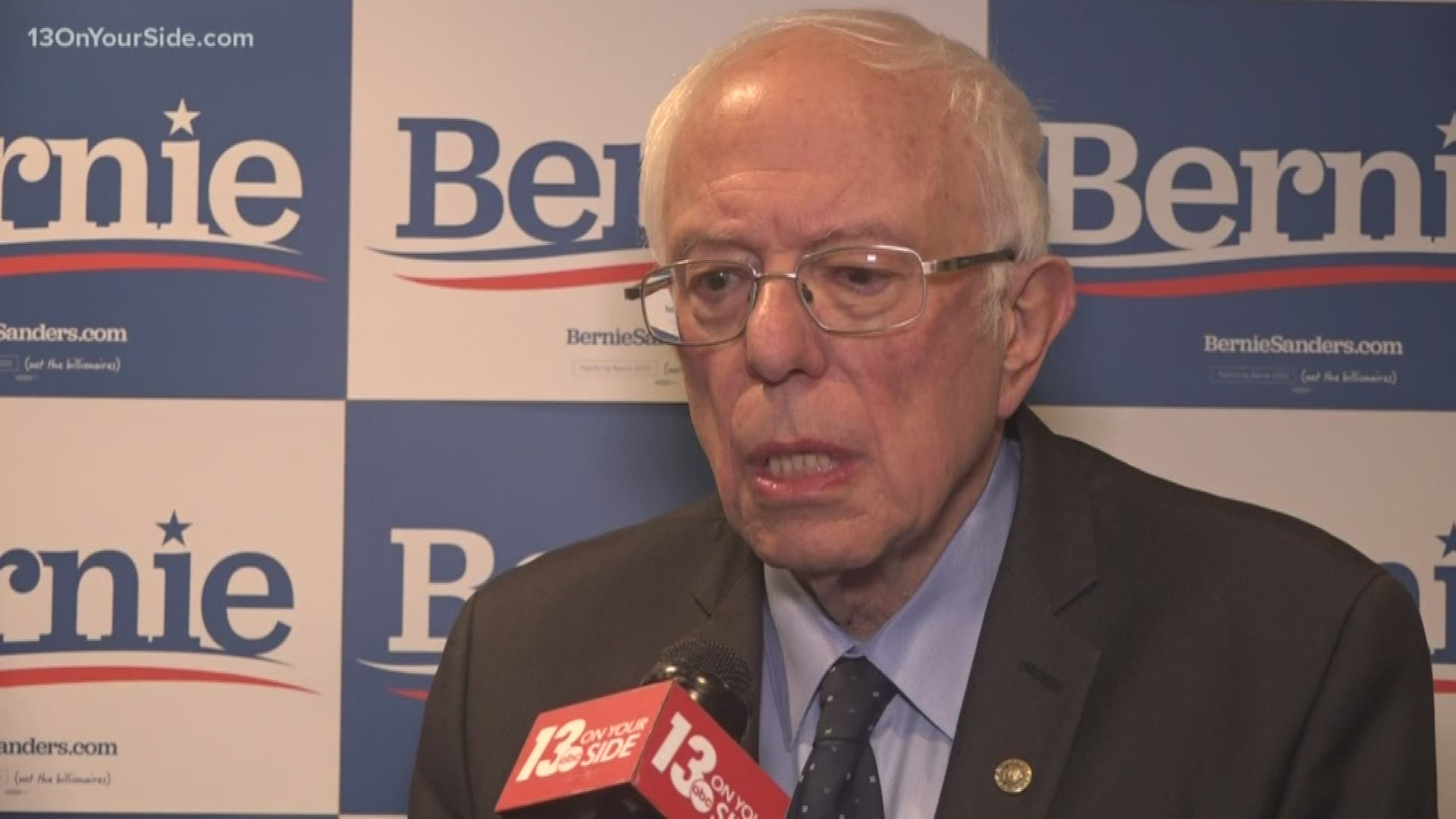 Sen. Bernie Sanders is hosting five Michigan events in the days leading up to the presidential Democratic primary on Tuesday, March 10.