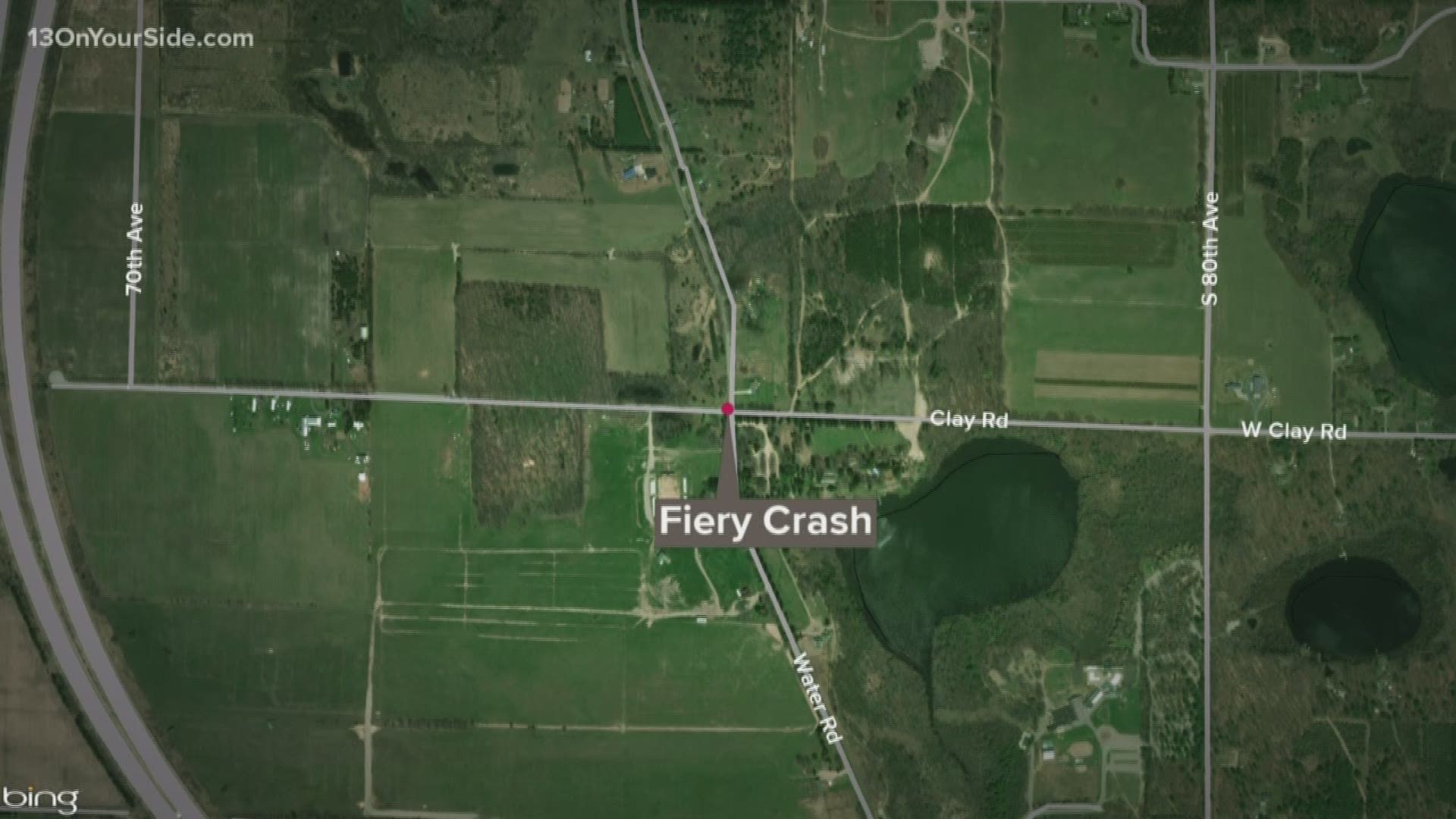 Authorities identified the driver in a fiery Oceana County crash from the weekend as 35-year-old Andrew Dean Blankenship from Montague. His identity was confirmed by a surgical plate that he had from a previous bone break.