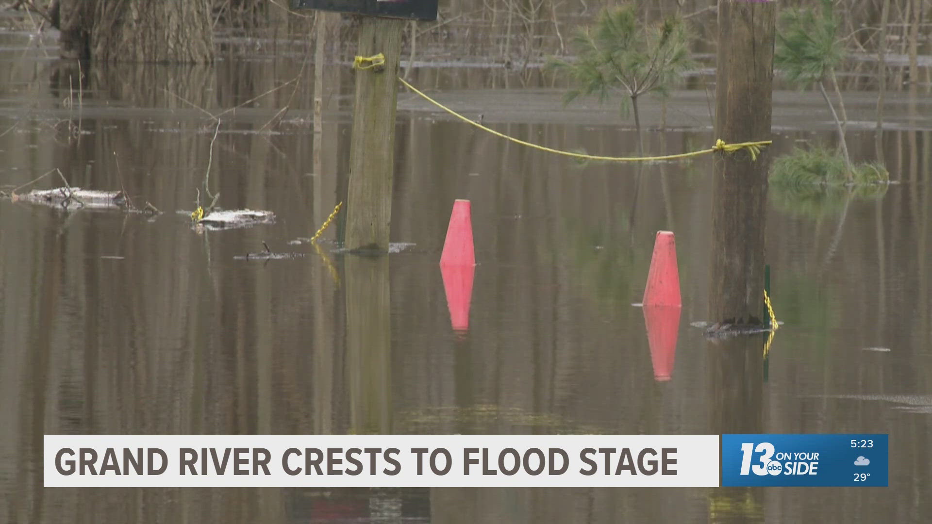 Flood warnings extended in some areas, ended in others | wzzm13.com