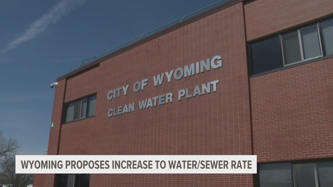 Wyoming proposes increase to water, sewer rate