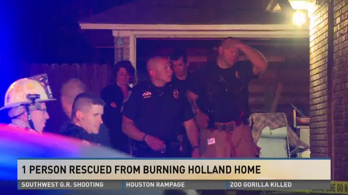 Two Escape House Fire In Holland Overnight