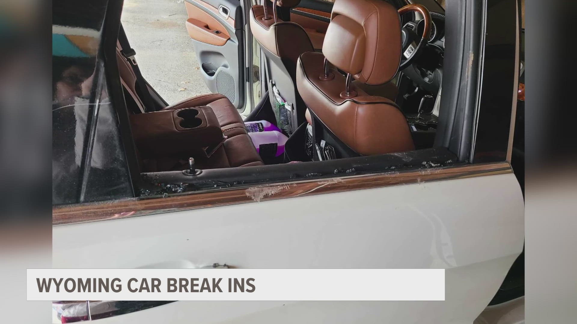 Almost a dozen vehicles were broken into over the weekend.