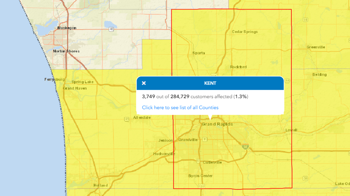 Storms Sweep Through West Michigan, Causing Power Outages And Flood ...