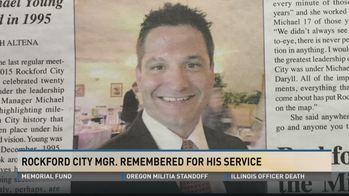 Rockford city manager's death leaves hole in the community