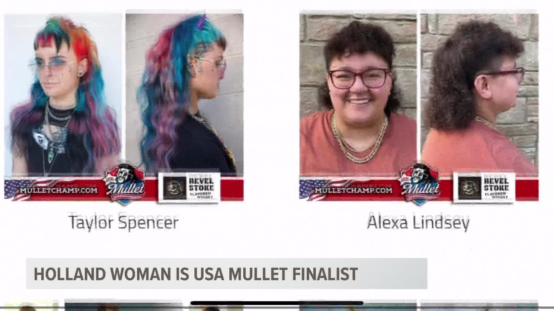 A Holland woman is breaking barriers with her winning hairstyle, and now she needs the community's help to get her mullet the grand prize.