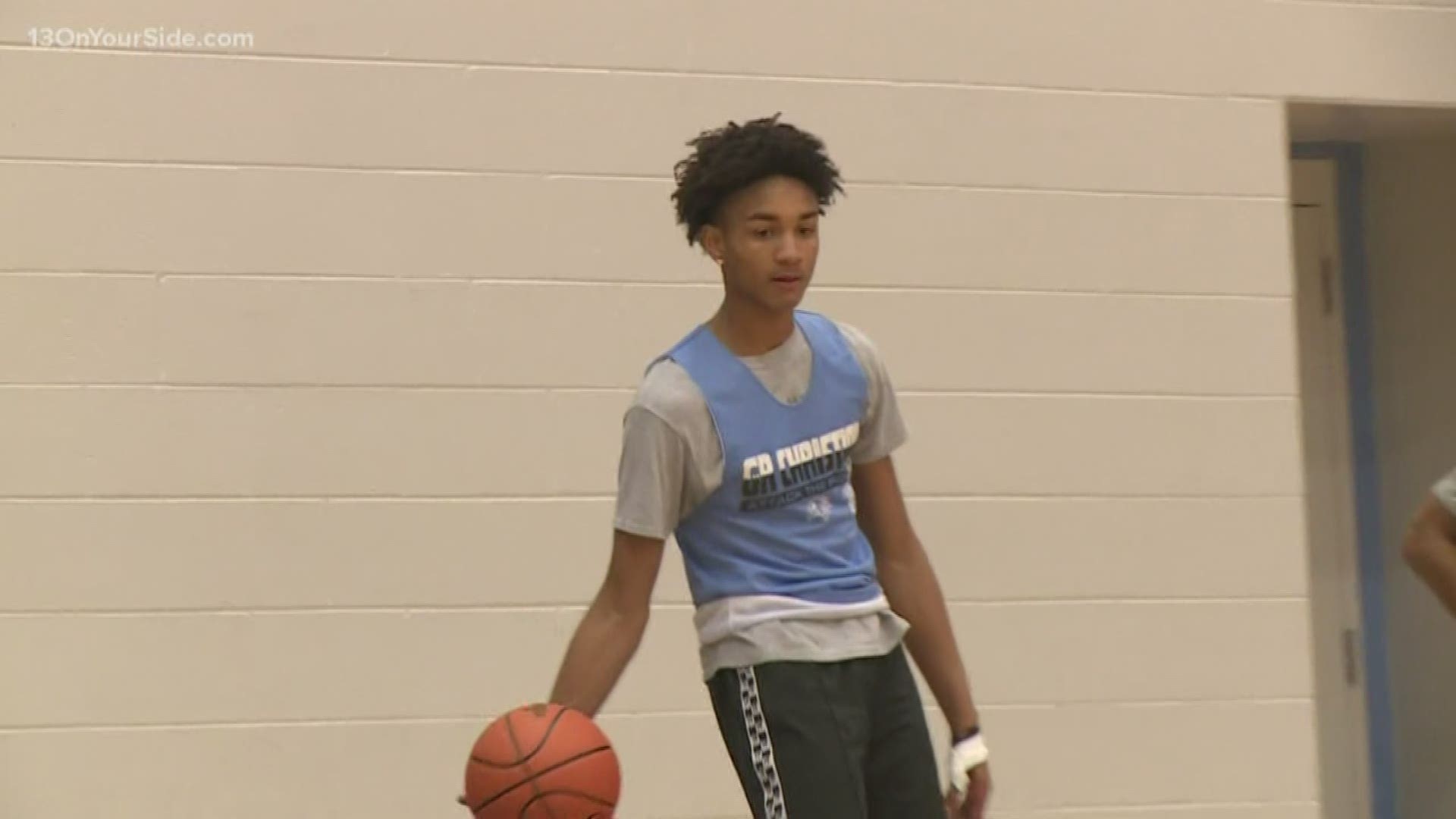 Grand Rapids Christian basketball player Kobe Bufkin is already making a name for himself on the court.