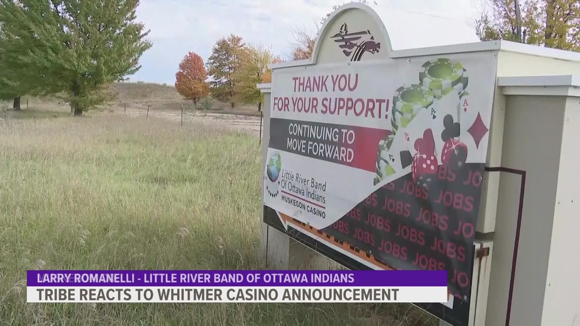 What's next for the Little River Band tribe after Whitmer rejects casino proposal?