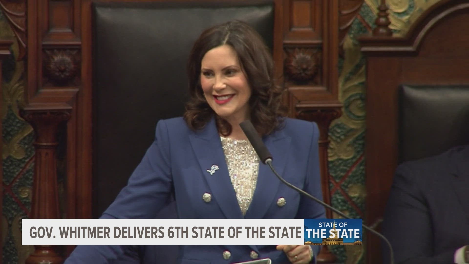 Gov Whitmer Delivers State Of The State Address