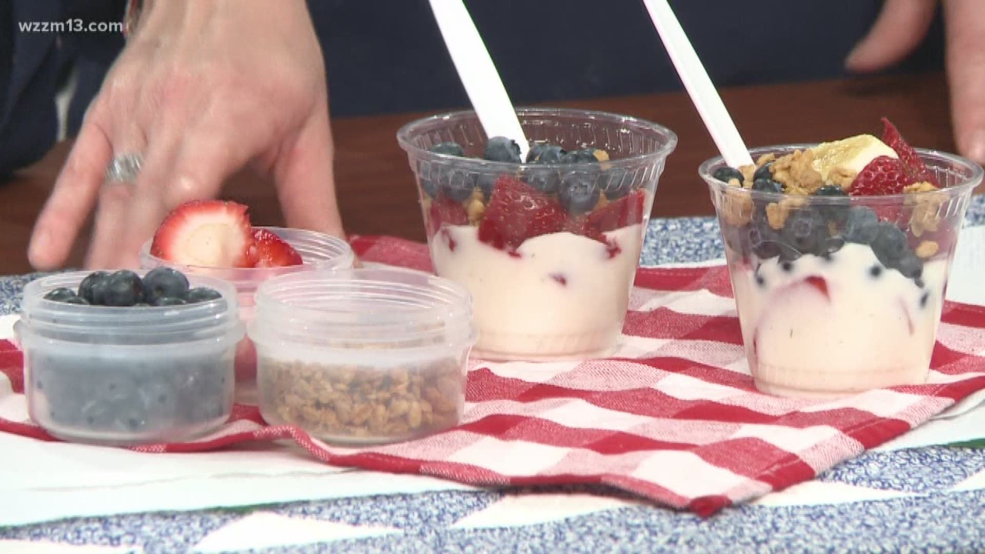 Memorial Day is around the corner and we want to make sure you're ready for all those hungry guests coming over to celebrate. Registered Dietitian Wendy Brookhouse from the McCahill Group to show us some festive and healthy options!